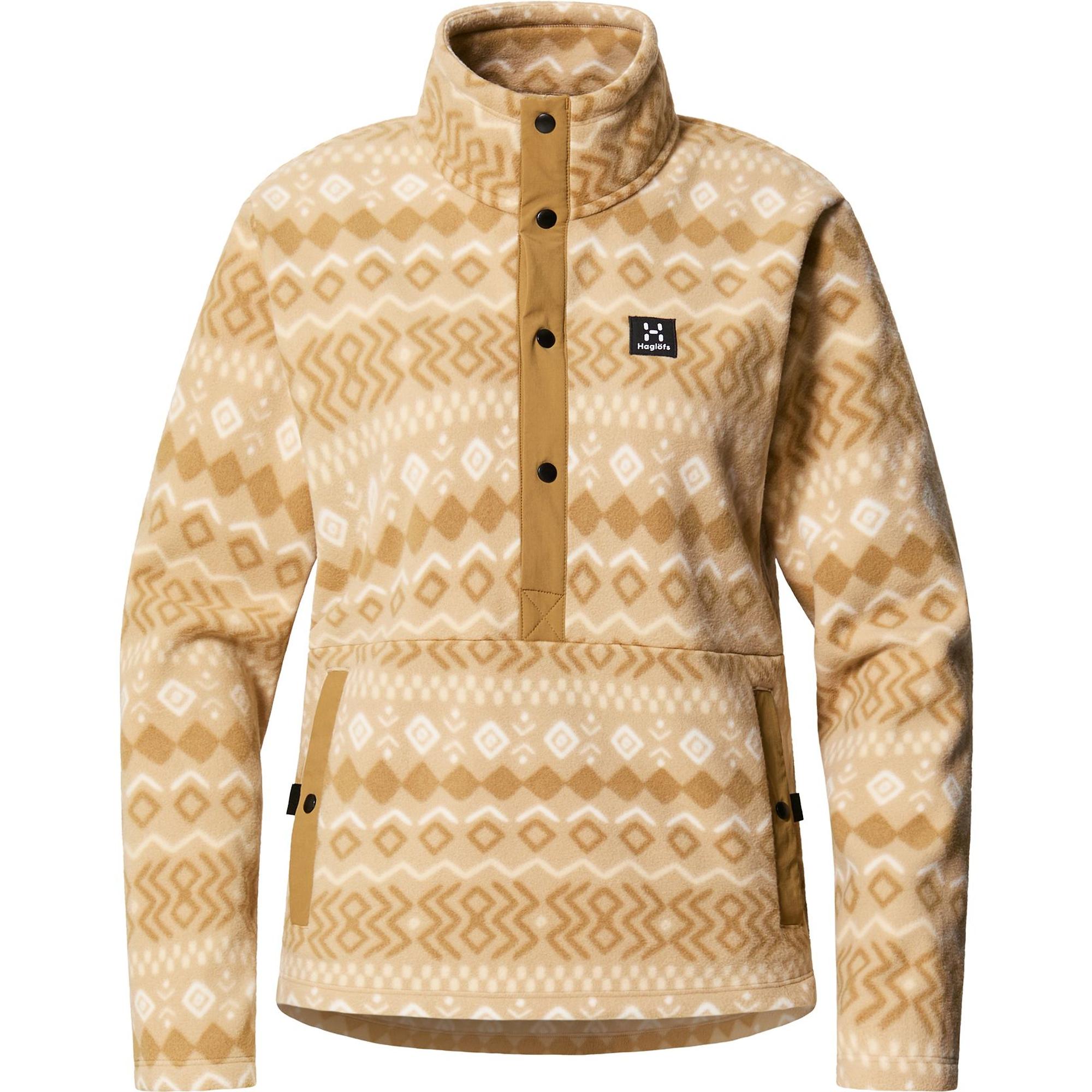 Product image 1 of 7 of Haglöfs Women's Mora Midlayer - Sand/Cinnamon Brown