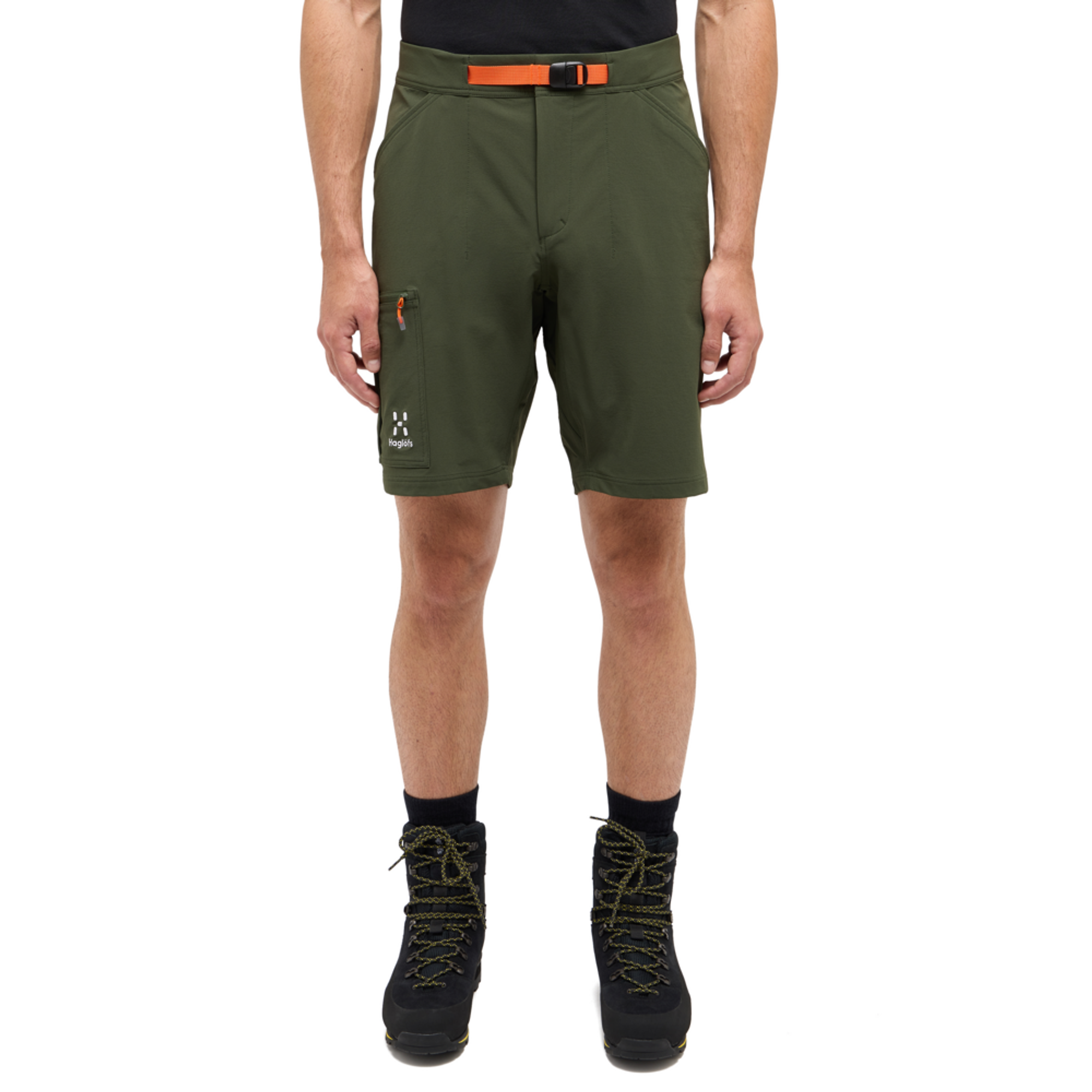 Product image 2 of 8 of Haglöfs Men's Lizard Softshell Shorts - Seaweed Green