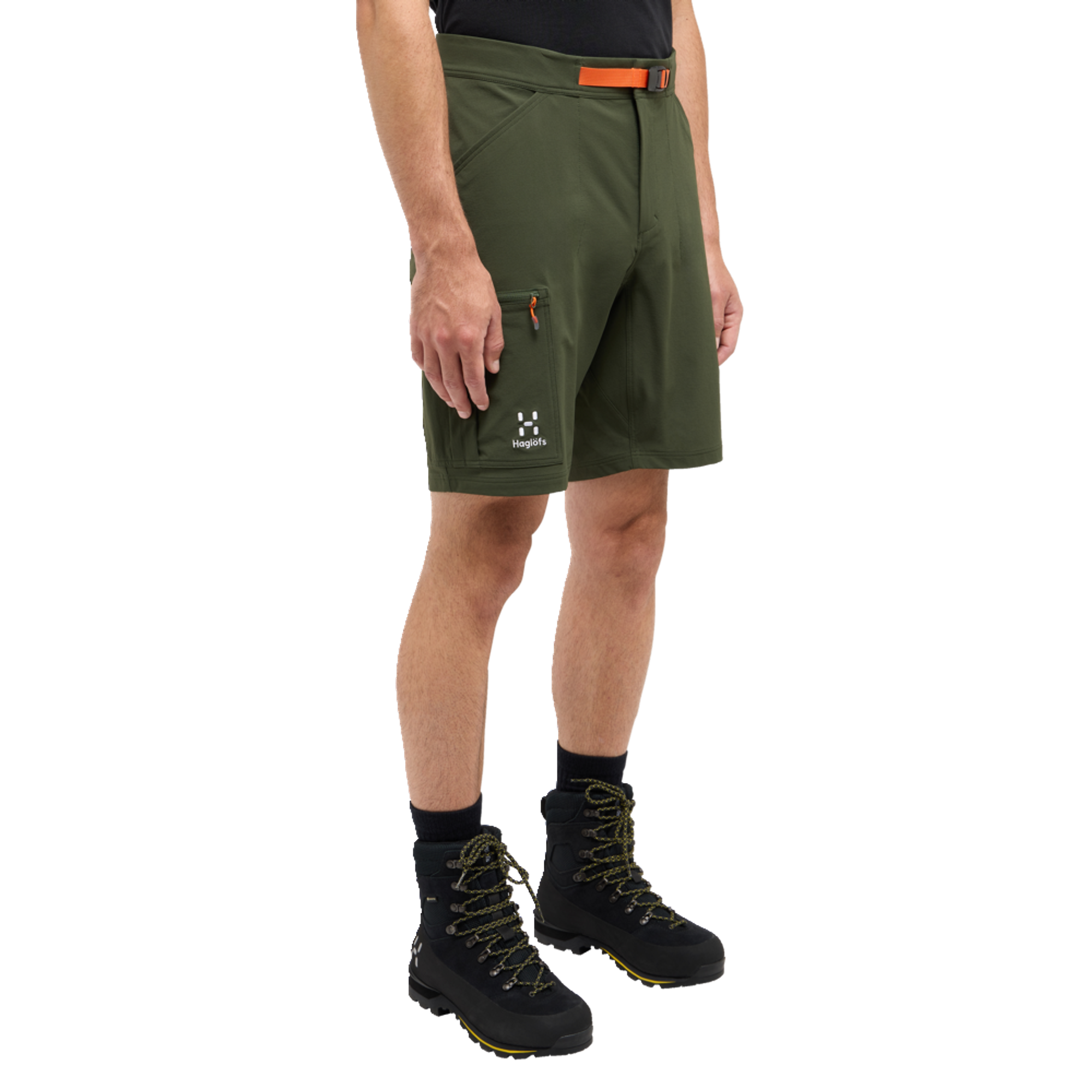 Product image 4 of 8 of Haglöfs Men's Lizard Softshell Shorts - Seaweed Green