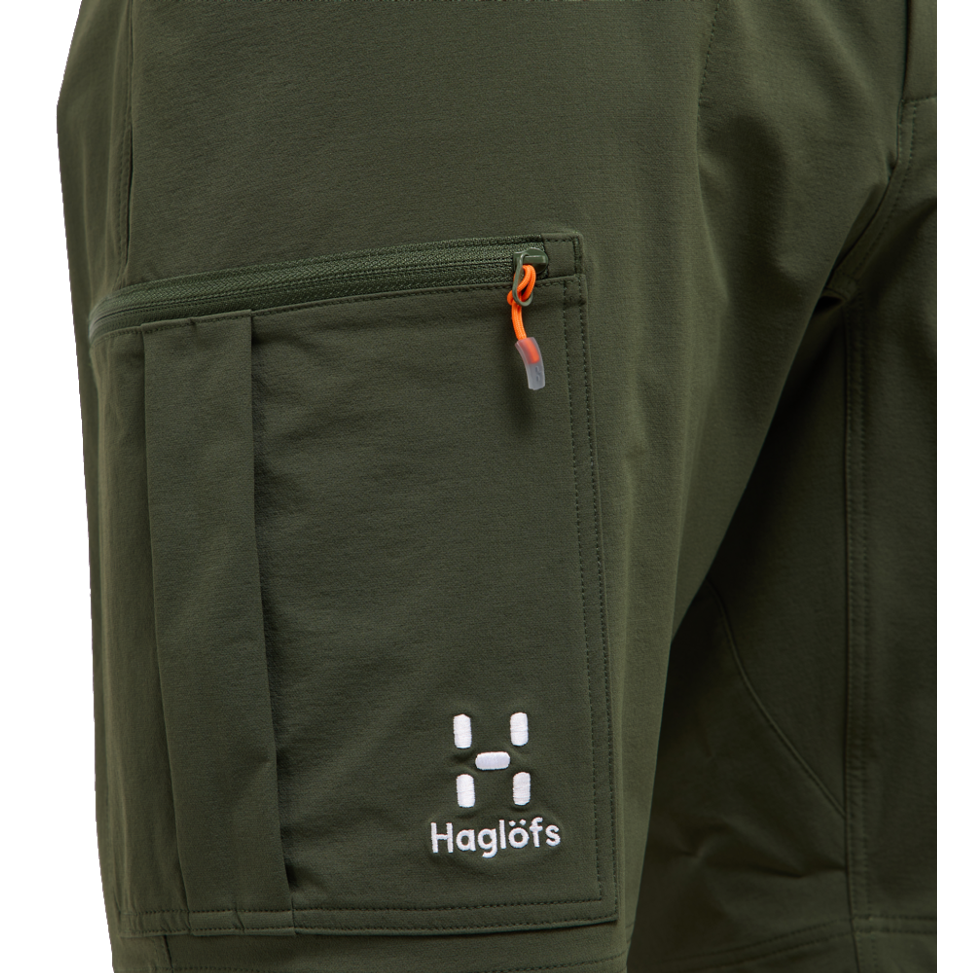 Product image 7 of 8 of Haglöfs Men's Lizard Softshell Shorts - Seaweed Green