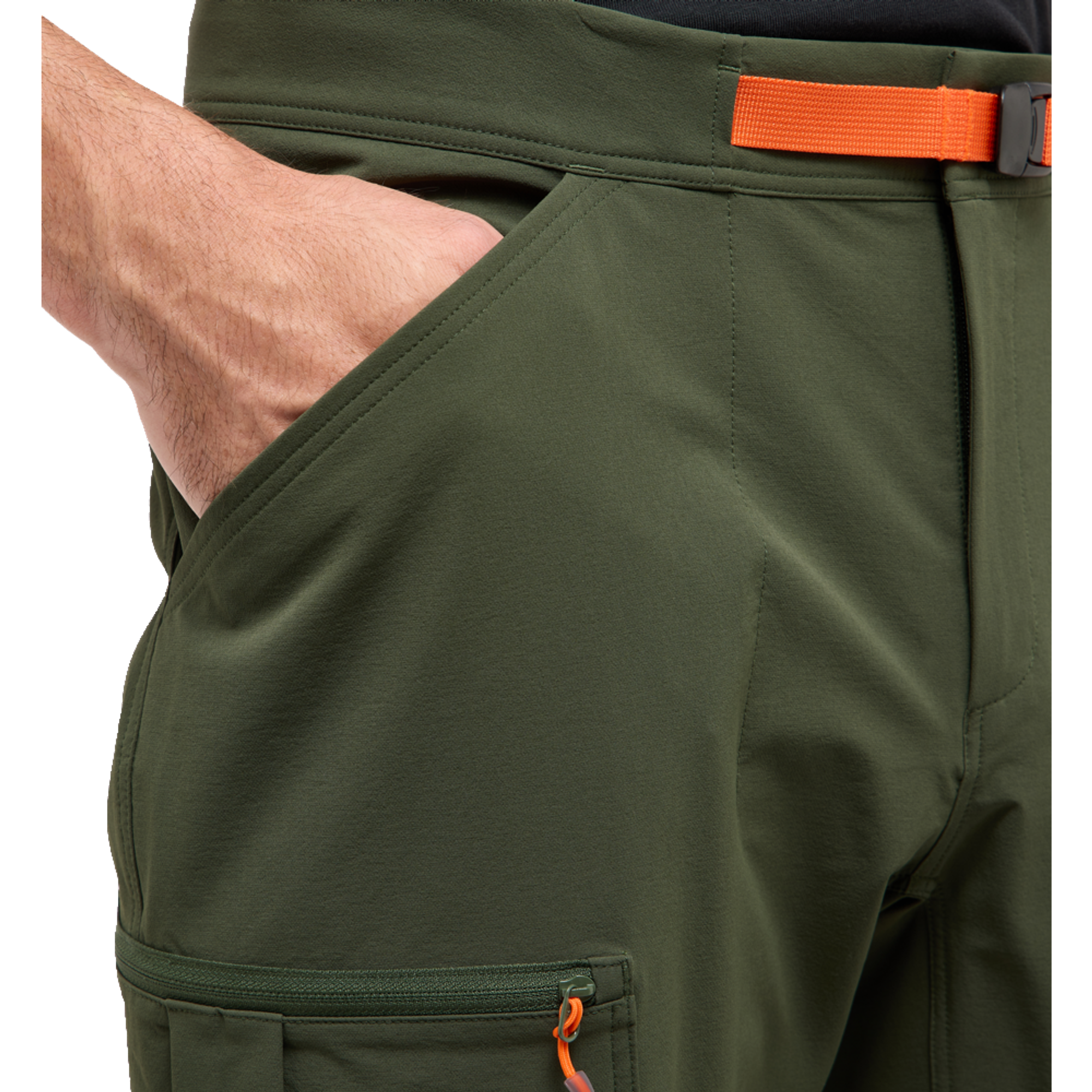 Product image 8 of 8 of Haglöfs Men's Lizard Softshell Shorts - Seaweed Green
