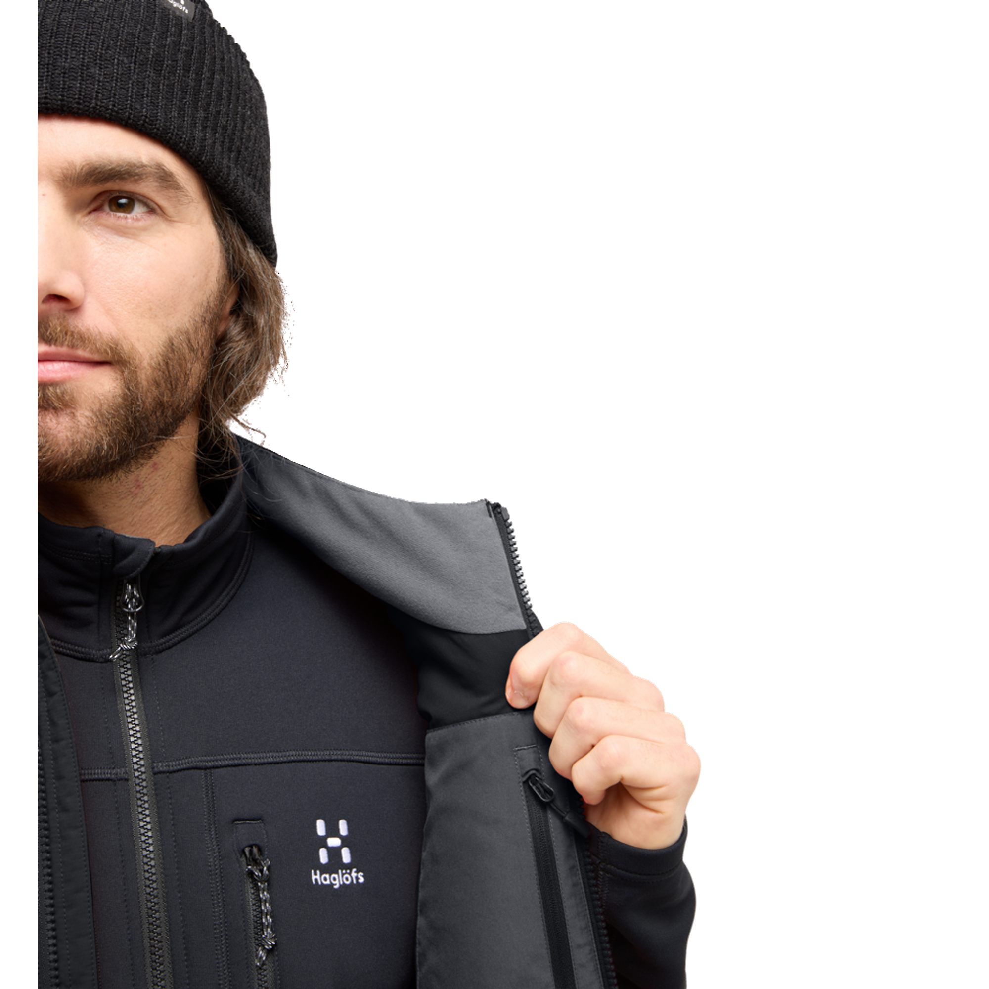 Product image 8 of 8 of Haglöfs Men's Mimic Alert Vest - True Black