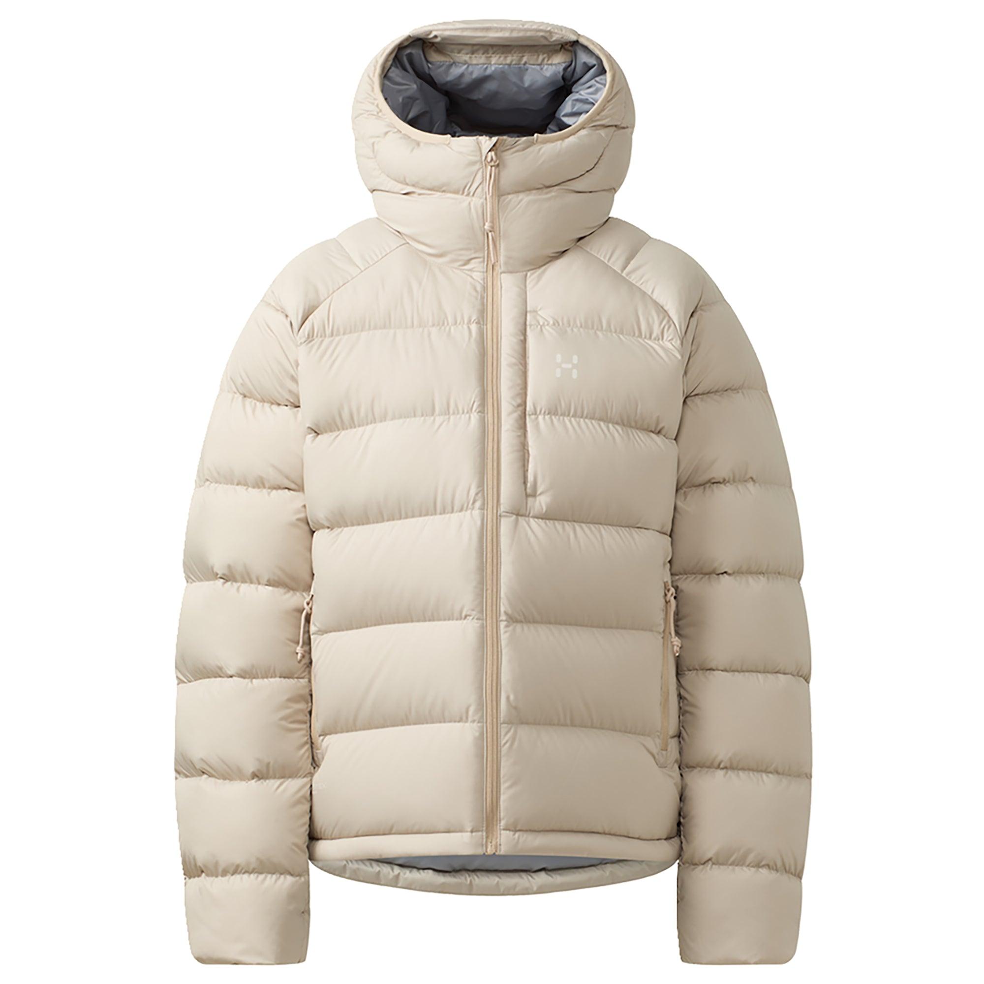 Product image 1 of 10 of Haglöfs Women's Rosson Down Hooded Jacket - Chalk Beige