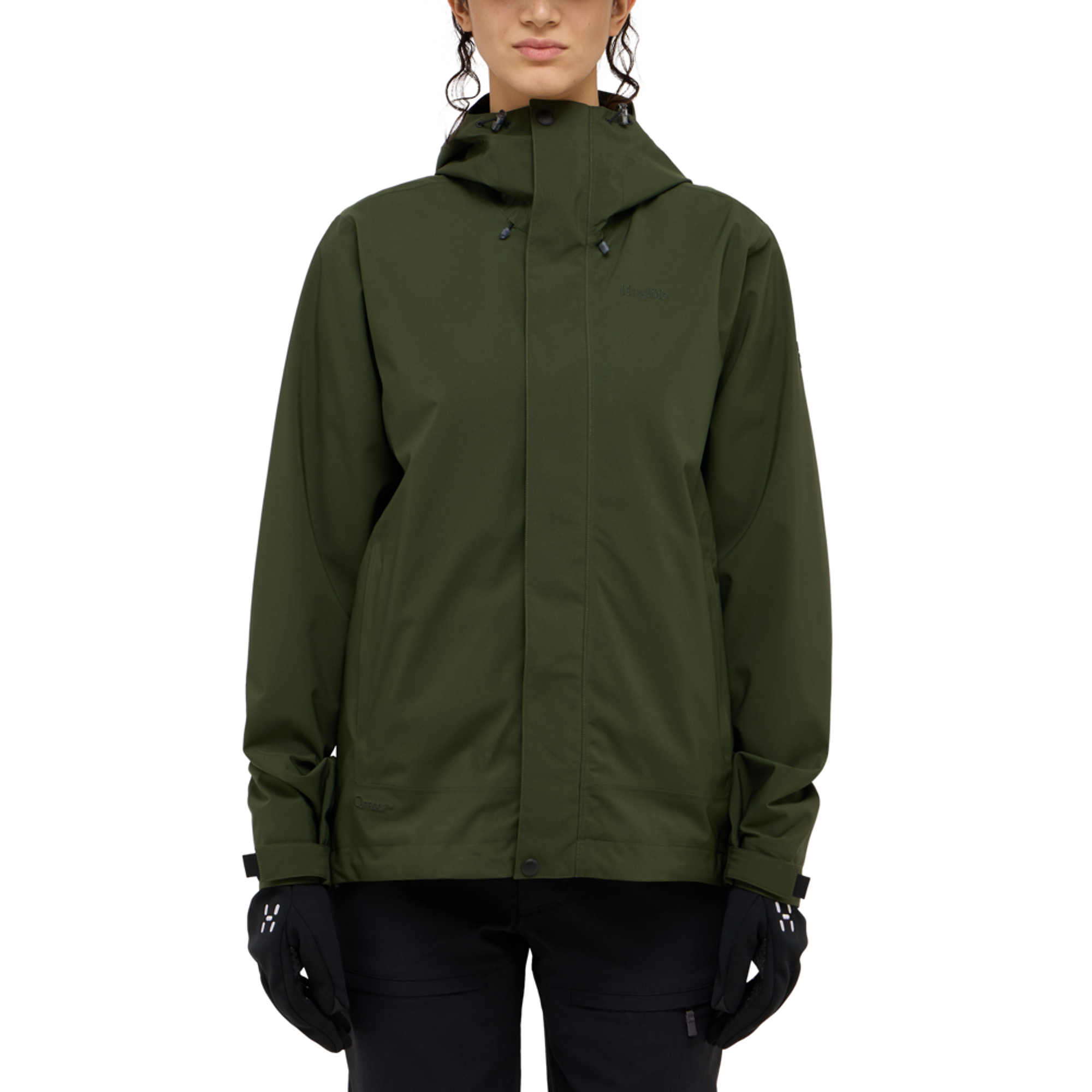 Product image 2 of 10 of Haglöfs Women's Breeze Proof Jacket - Seaweed Green