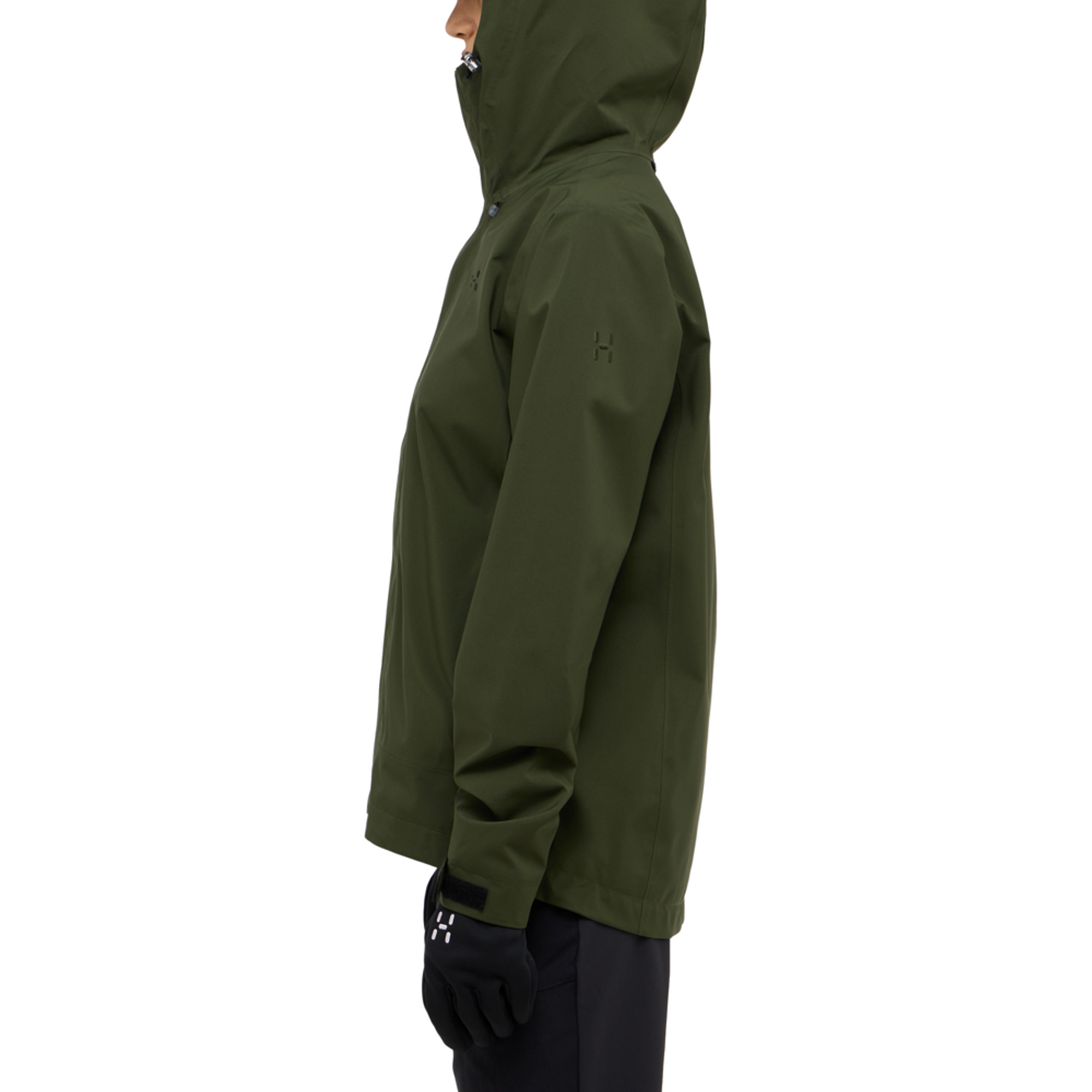 Product image 4 of 10 of Haglöfs Women's Breeze Proof Jacket - Seaweed Green