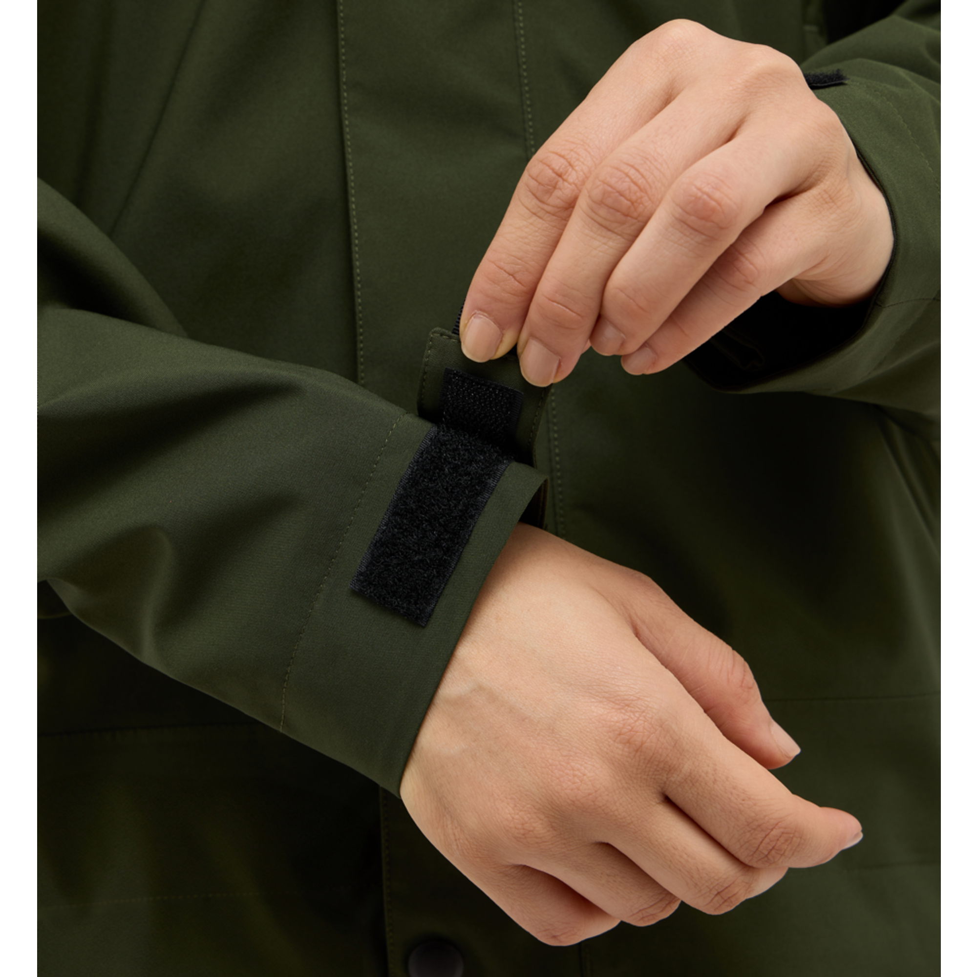 Product image 8 of 10 of Haglöfs Women's Breeze Proof Jacket - Seaweed Green