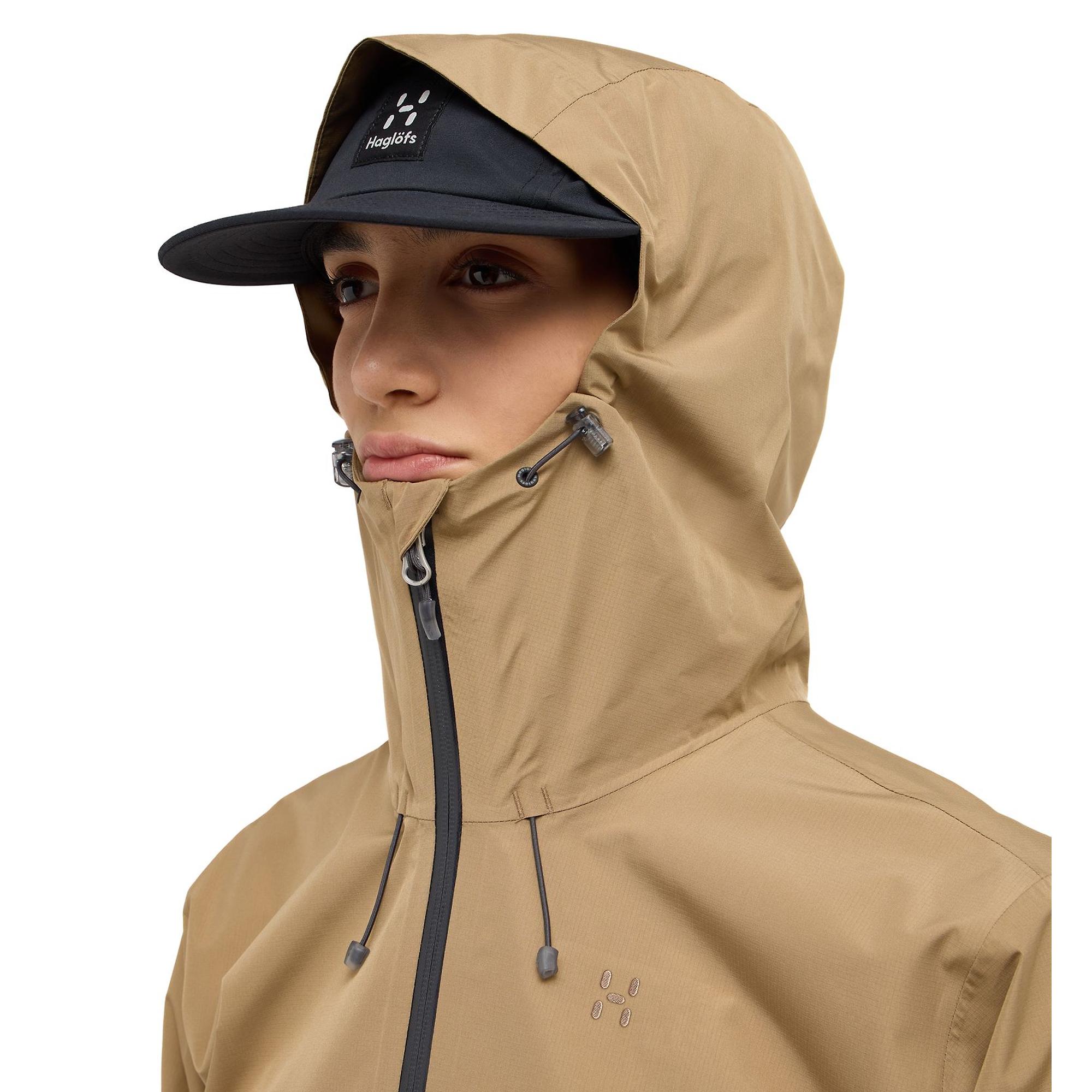 Product image 7 of 13 of Haglöfs Women's Rosson Proof Jacket - Oak Brown