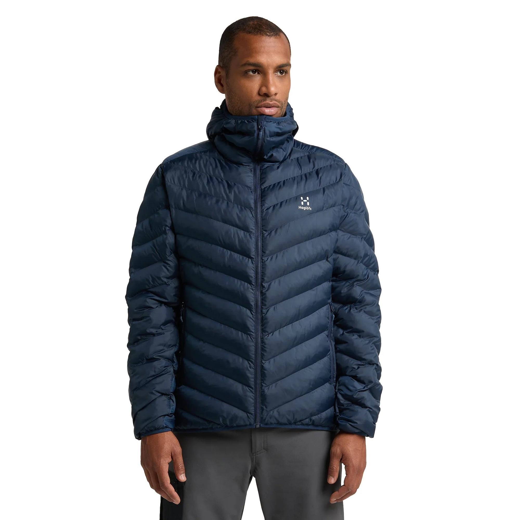 Product image 2 of 6 of Haglöfs Men's Särna Mimic Hood Insulated Jacket - Tarn Blue