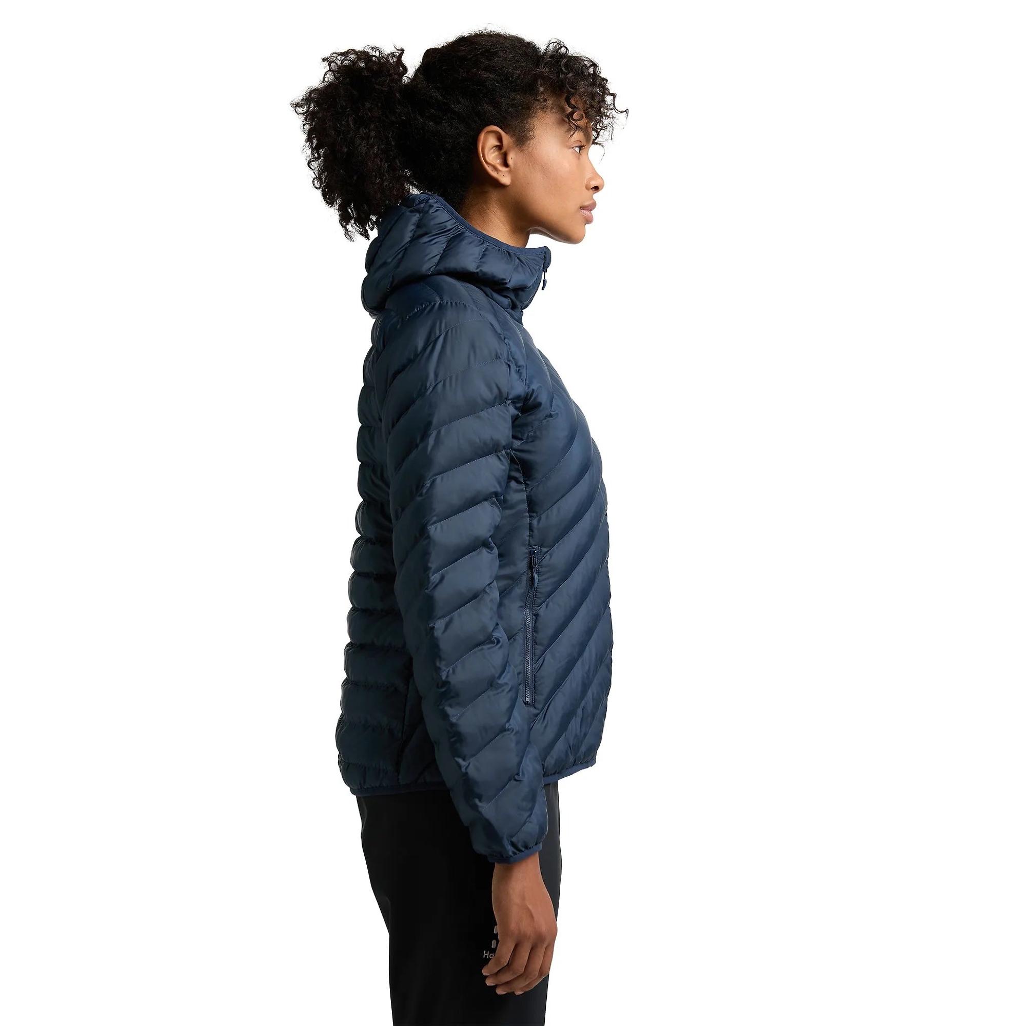 Product image 4 of 6 of Haglöfs Women's Särna Mimic Hood Insulated Jacket - Tarn Blue