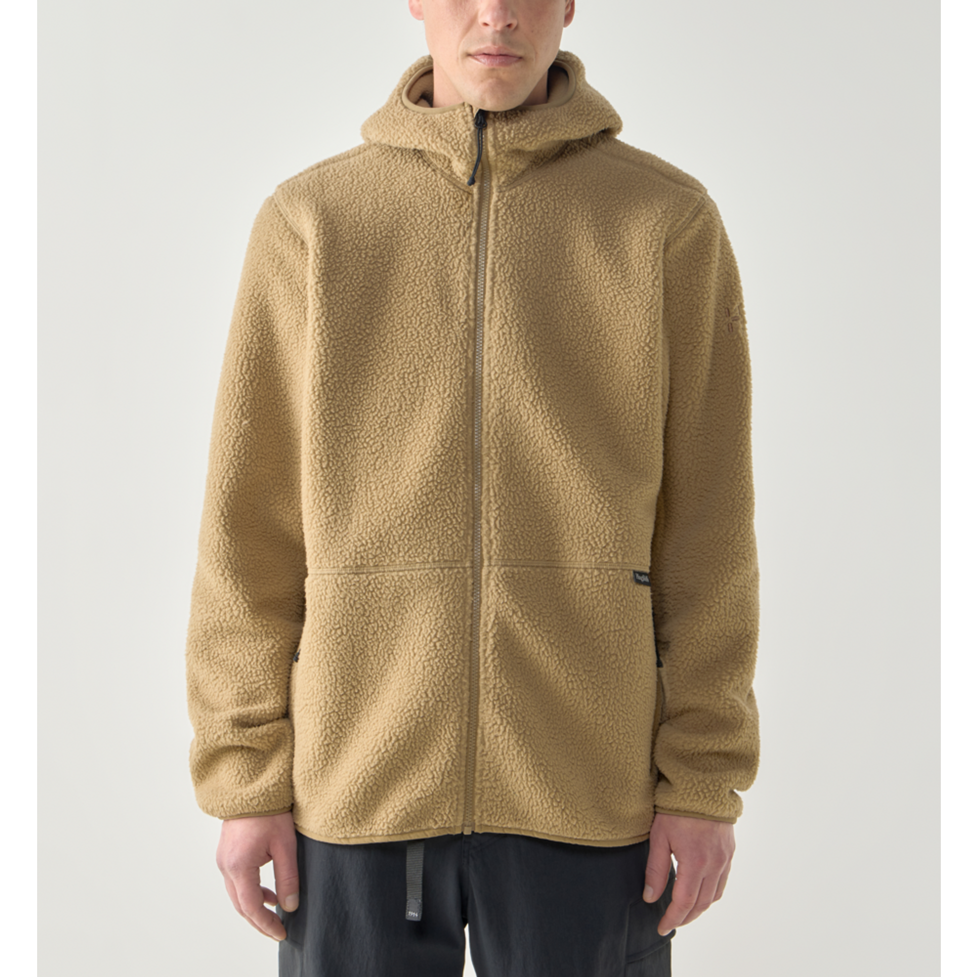 Product image 2 of 6 of Haglöfs Men's Funäs Pile Hood Jacket - Oak Brown