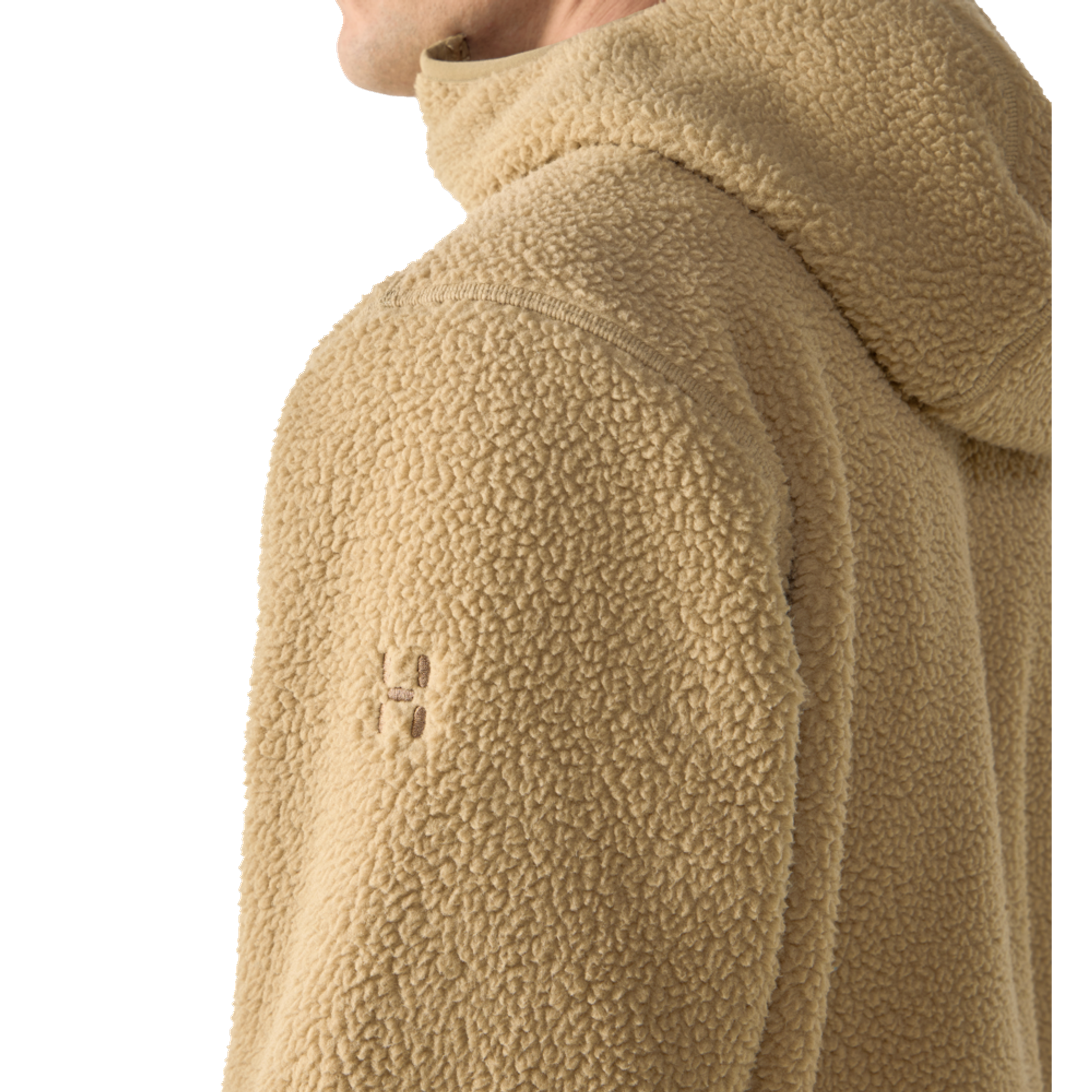 Product image 5 of 6 of Haglöfs Men's Funäs Pile Hood Jacket - Oak Brown
