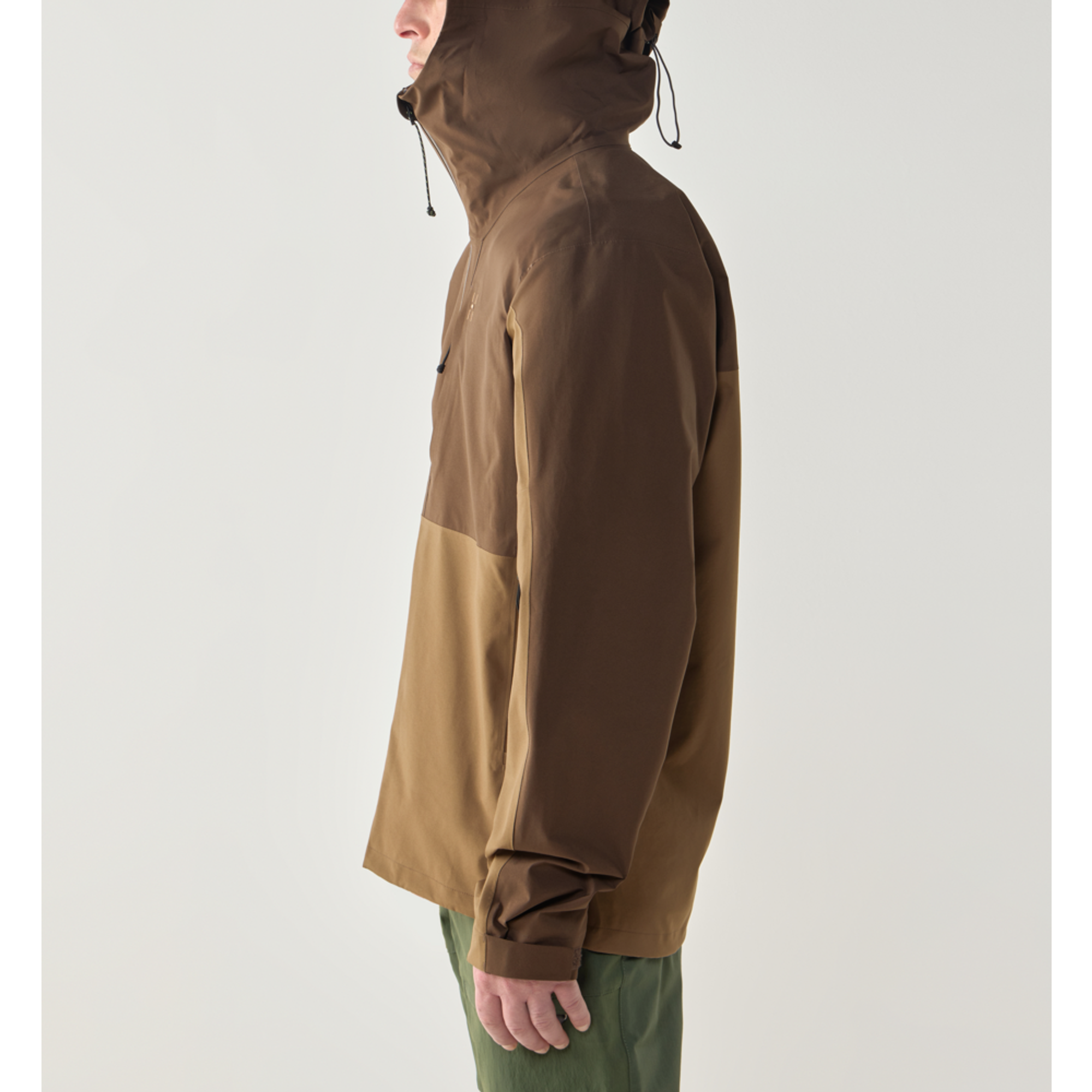 Product image 4 of 11 of Haglöfs Men's Front Proof II Shell Jacket - Woodland Brown/Teak Brown