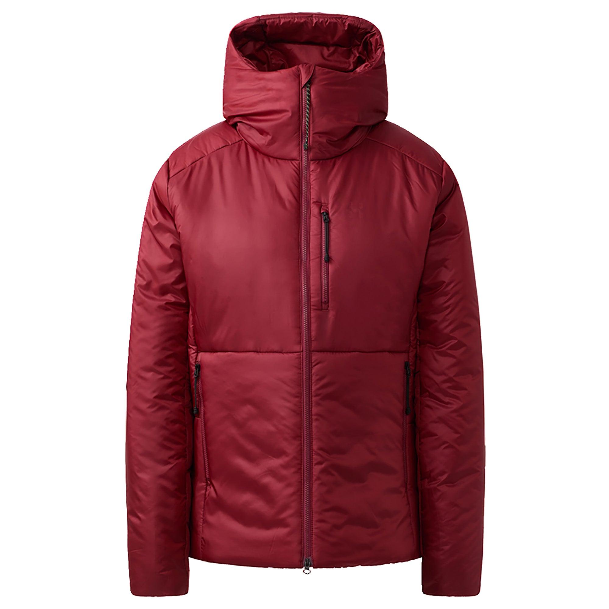 Product image 1 of 9 of Haglöfs Women's Breeze Mimic Hood Insulated Jacket - Carmine Red