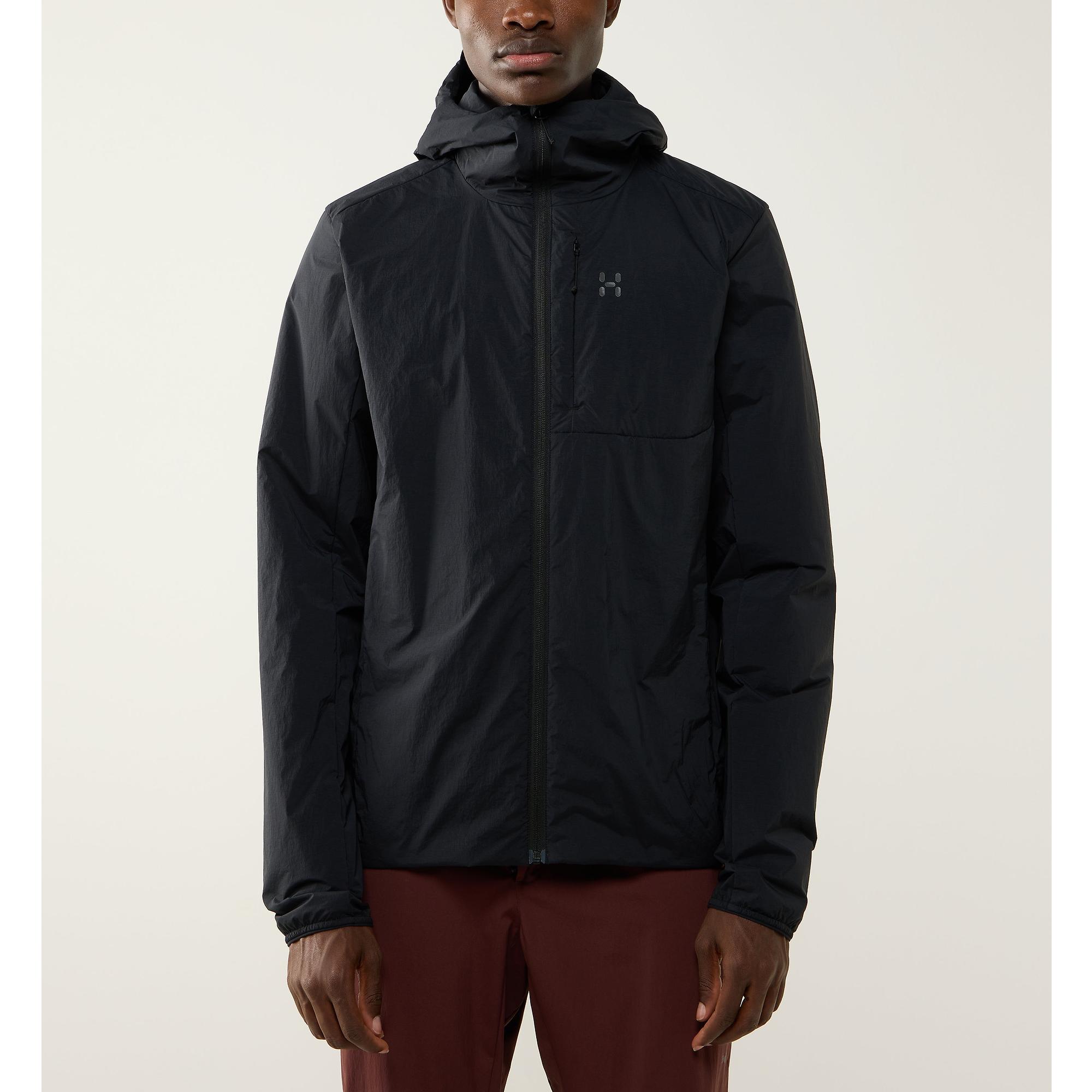 Product image 2 of 13 of Haglöfs Men's L.I.M Mimic Barrier Hood Insulated Jacket - True Black