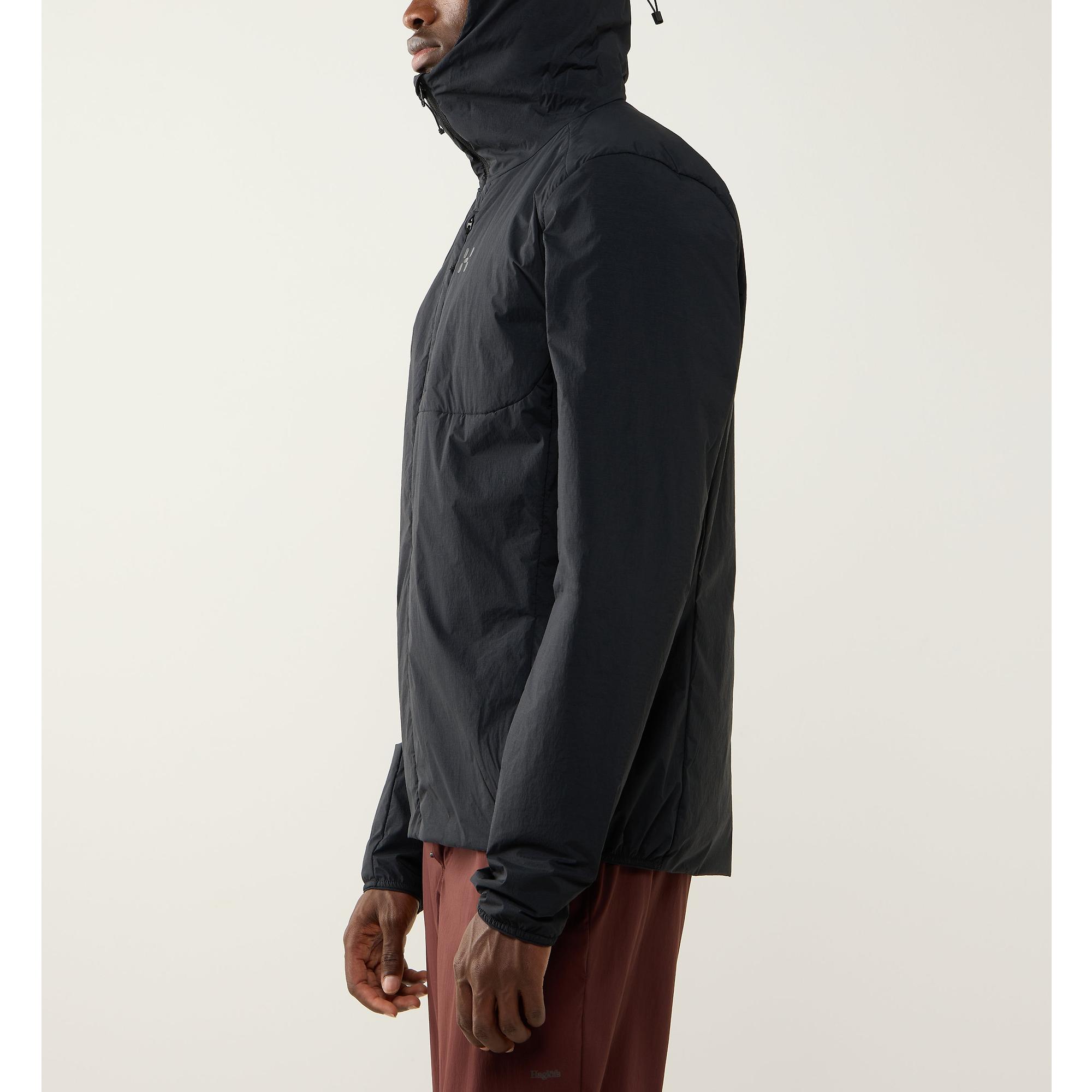 Product image 4 of 13 of Haglöfs Men's L.I.M Mimic Barrier Hood Insulated Jacket - True Black