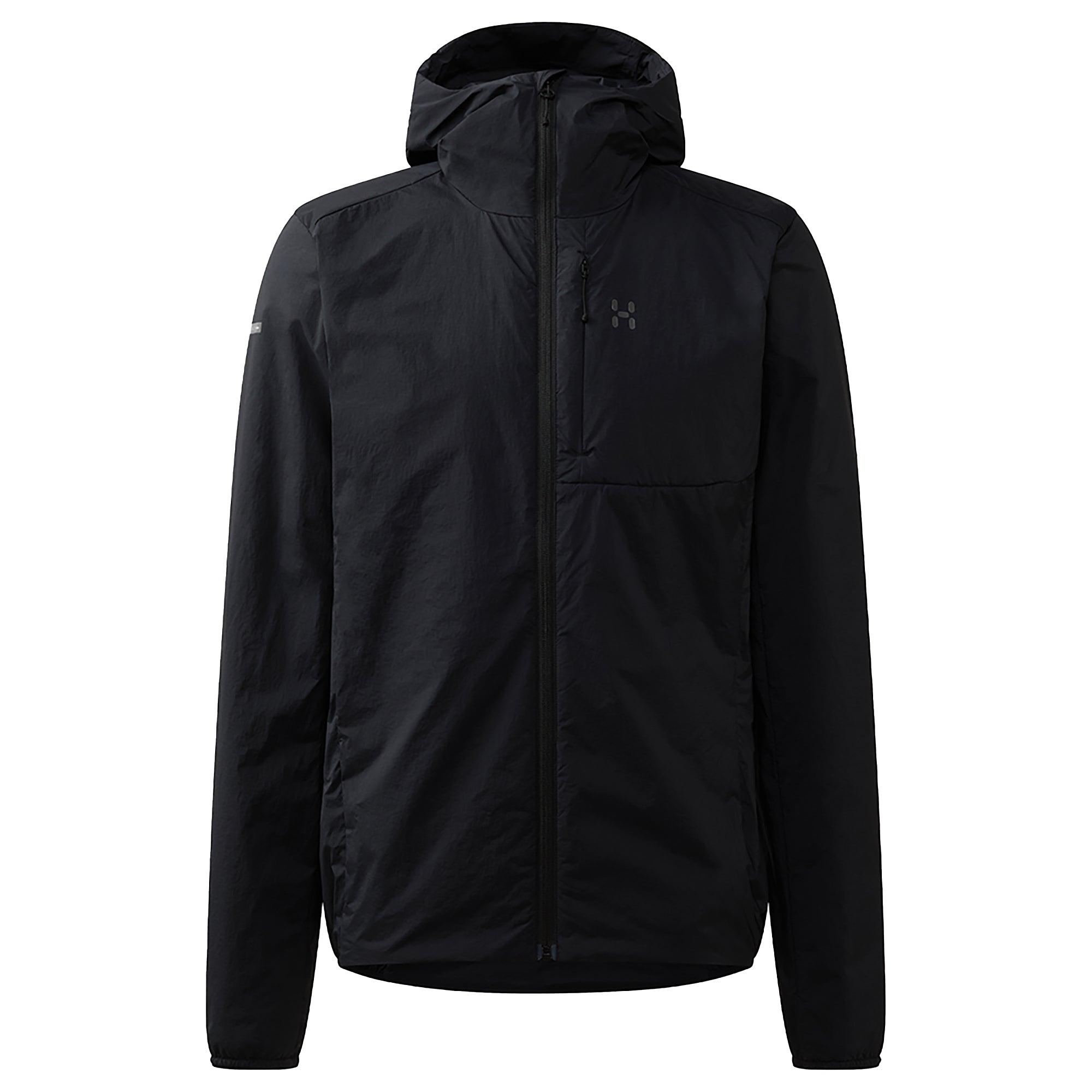 Product image 1 of 13 of Haglöfs Men's L.I.M Mimic Barrier Hood Insulated Jacket - True Black