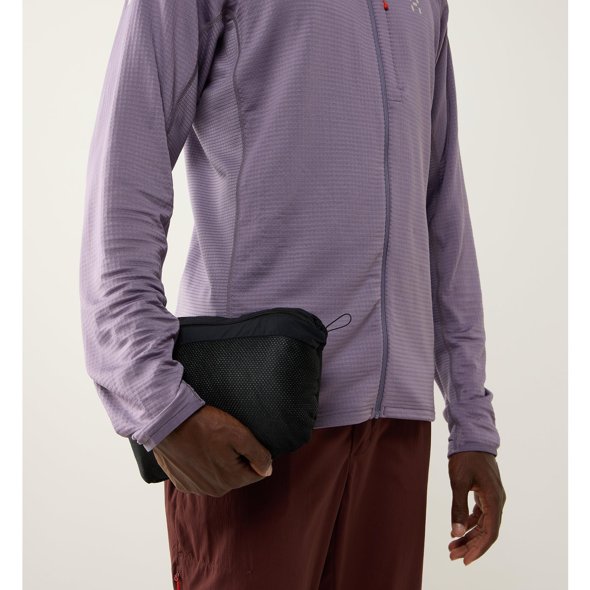 Product image 13 of 13 of Haglöfs Men's L.I.M Mimic Barrier Hood Insulated Jacket - True Black