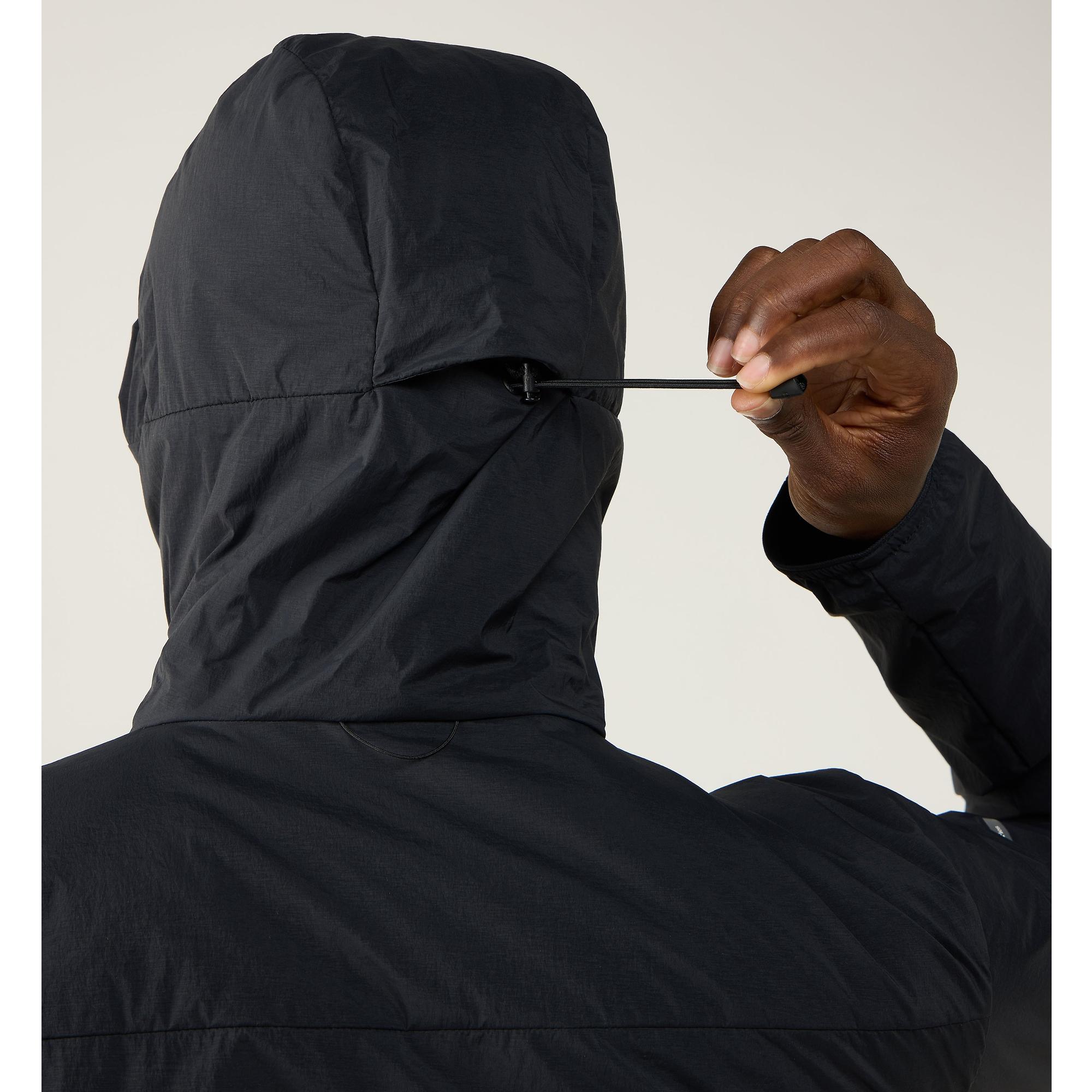 Product image 7 of 13 of Haglöfs Men's L.I.M Mimic Barrier Hood Insulated Jacket - True Black
