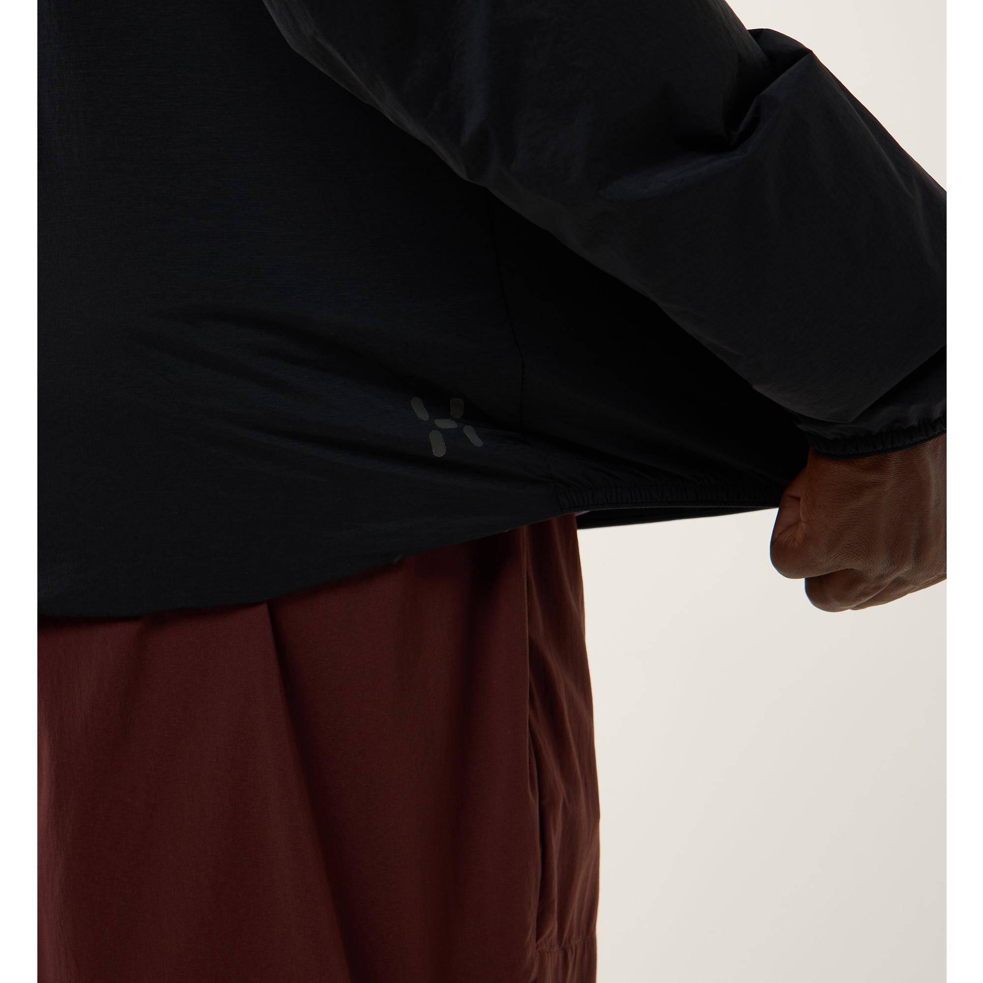 Product image 8 of 13 of Haglöfs Men's L.I.M Mimic Barrier Hood Insulated Jacket - True Black