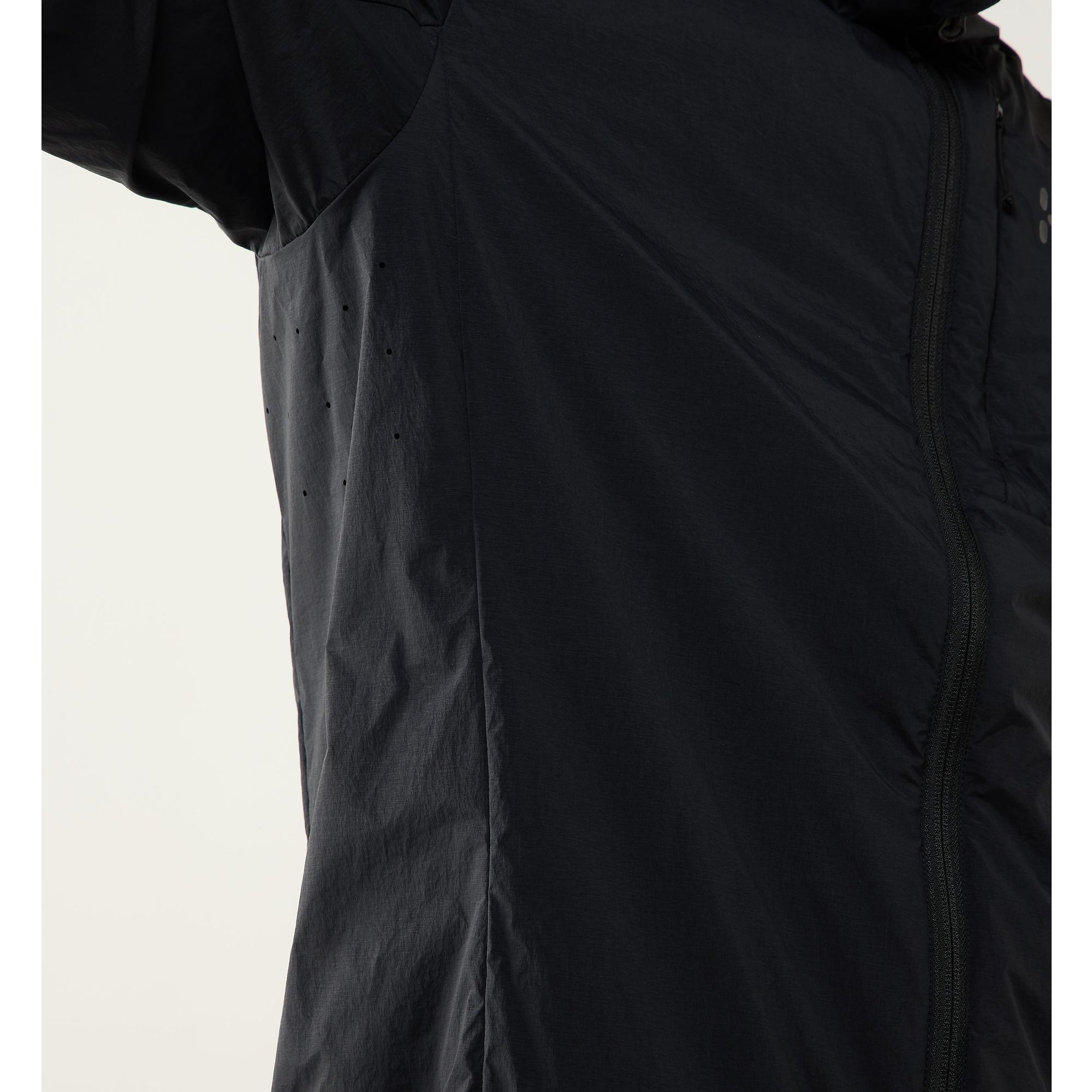 Product image 10 of 13 of Haglöfs Men's L.I.M Mimic Barrier Hood Insulated Jacket - True Black