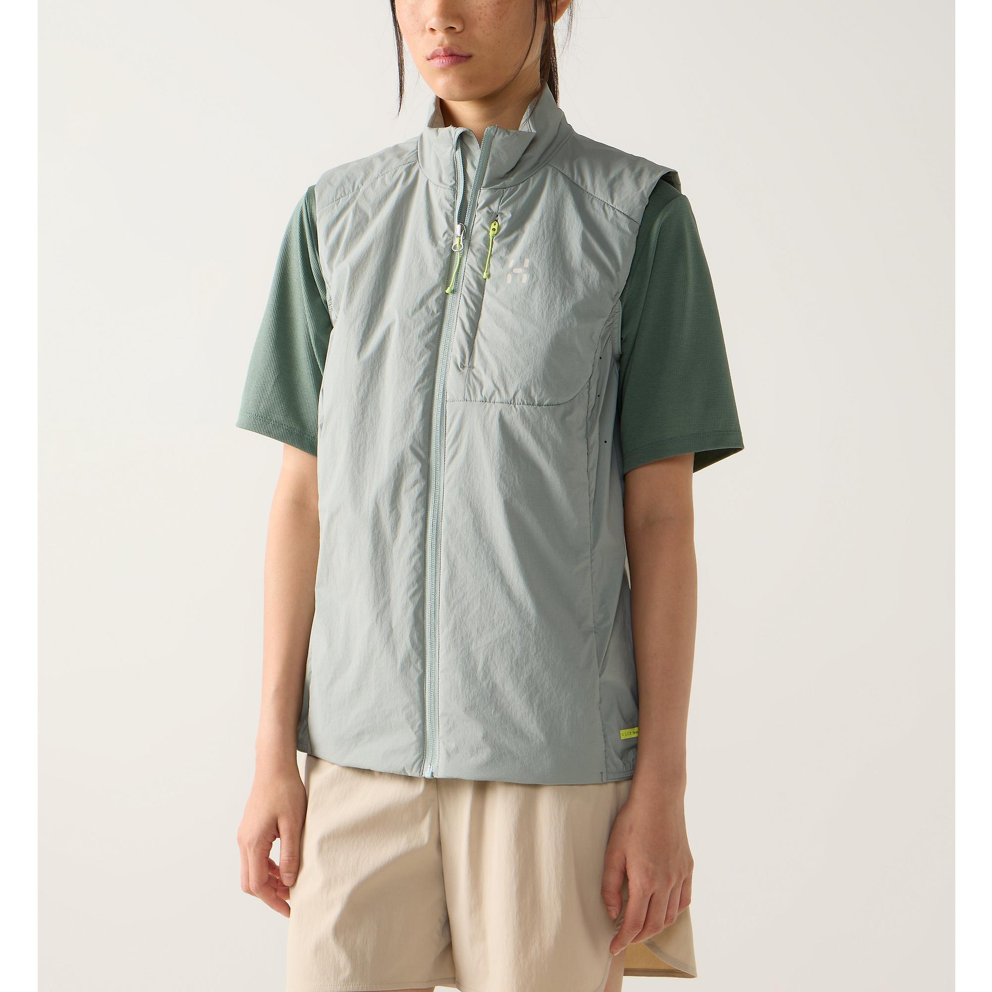 Product image 2 of 11 of Haglöfs Women's L.I.M Mimic Barrier Vest - Dew Green