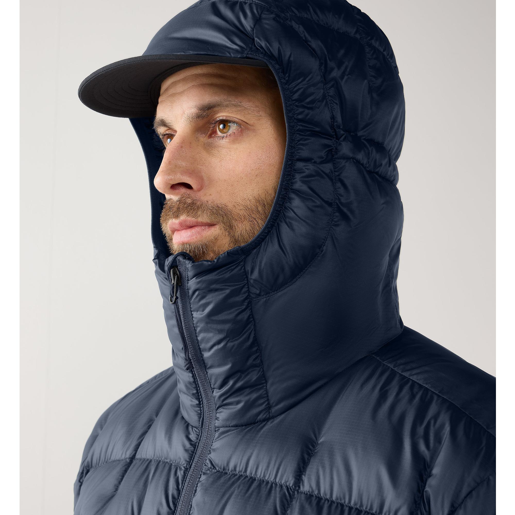 Product image 6 of 10 of Haglöfs Men's Hede Down Hood Jacket - Tarn Blue