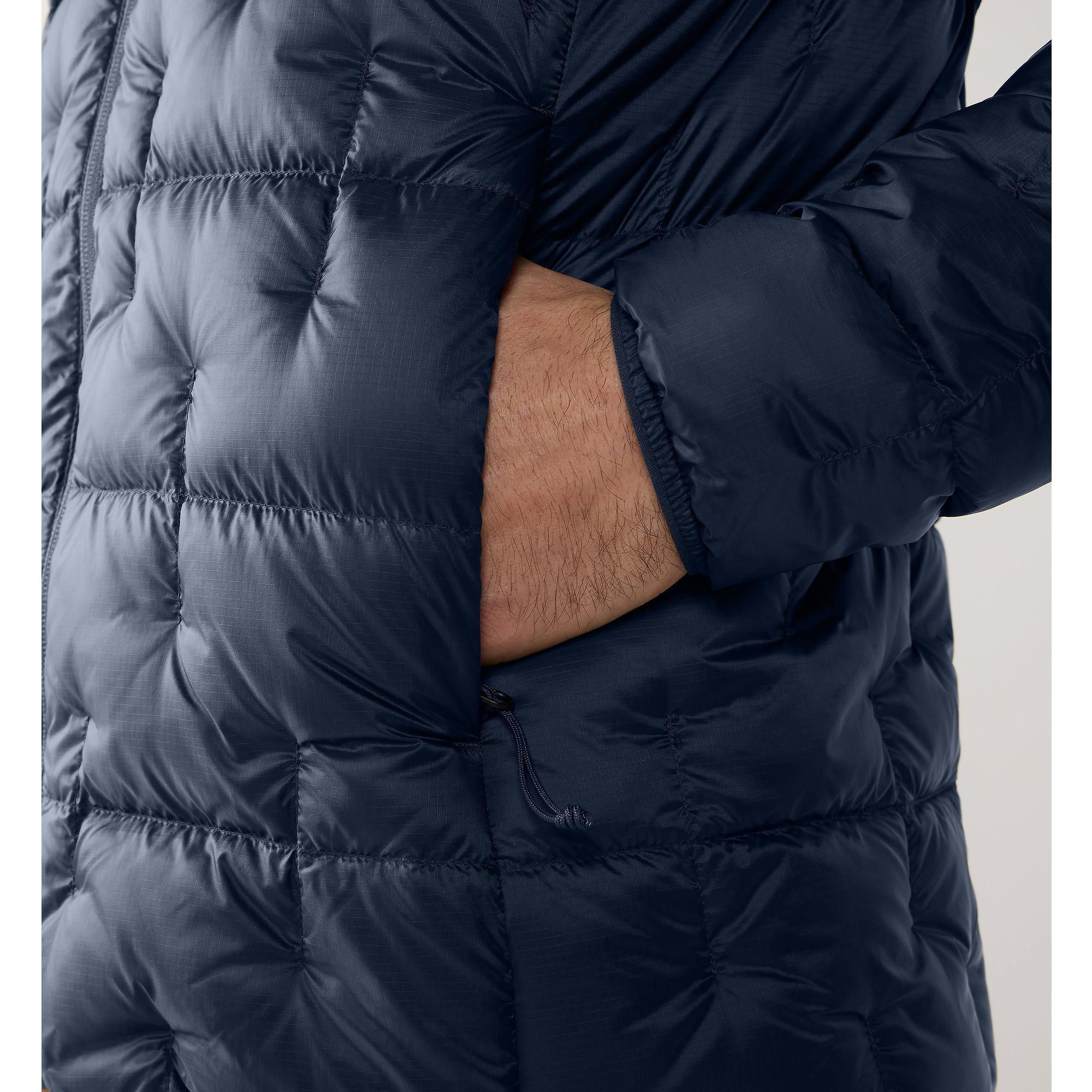 Product image 8 of 10 of Haglöfs Men's Hede Down Hood Jacket - Tarn Blue