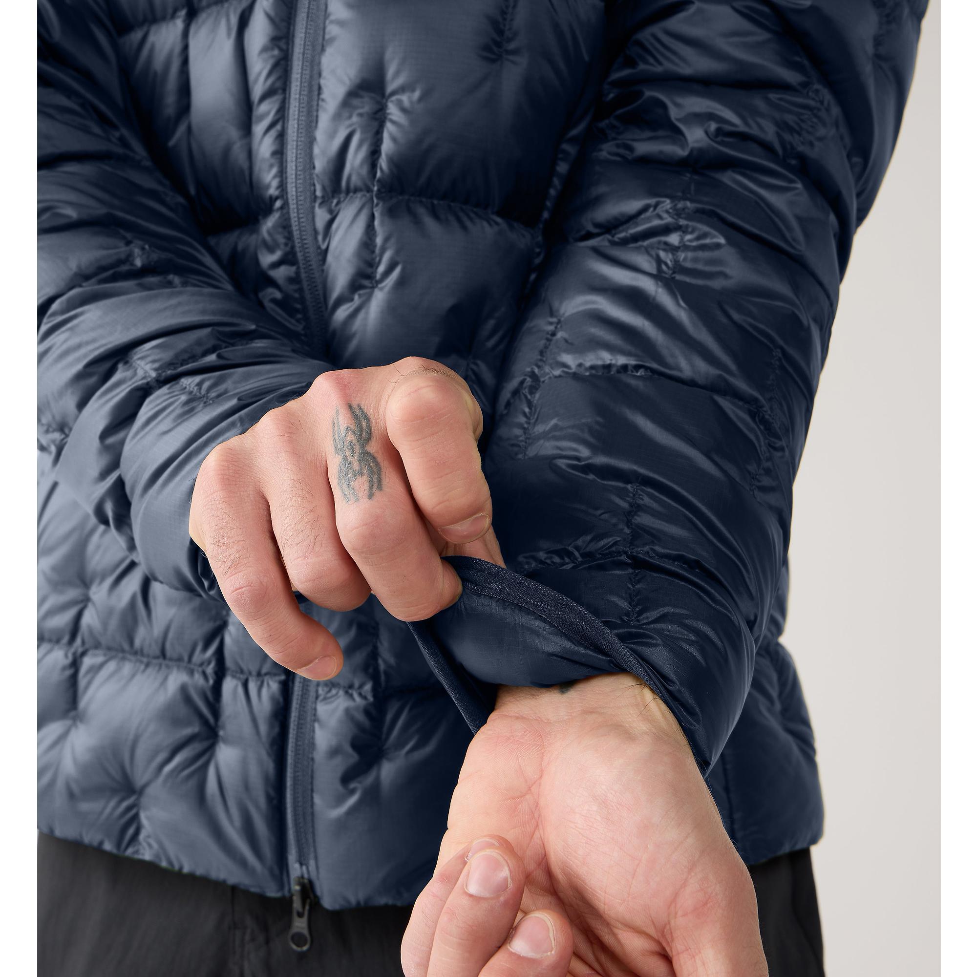 Product image 9 of 10 of Haglöfs Men's Hede Down Hood Jacket - Tarn Blue