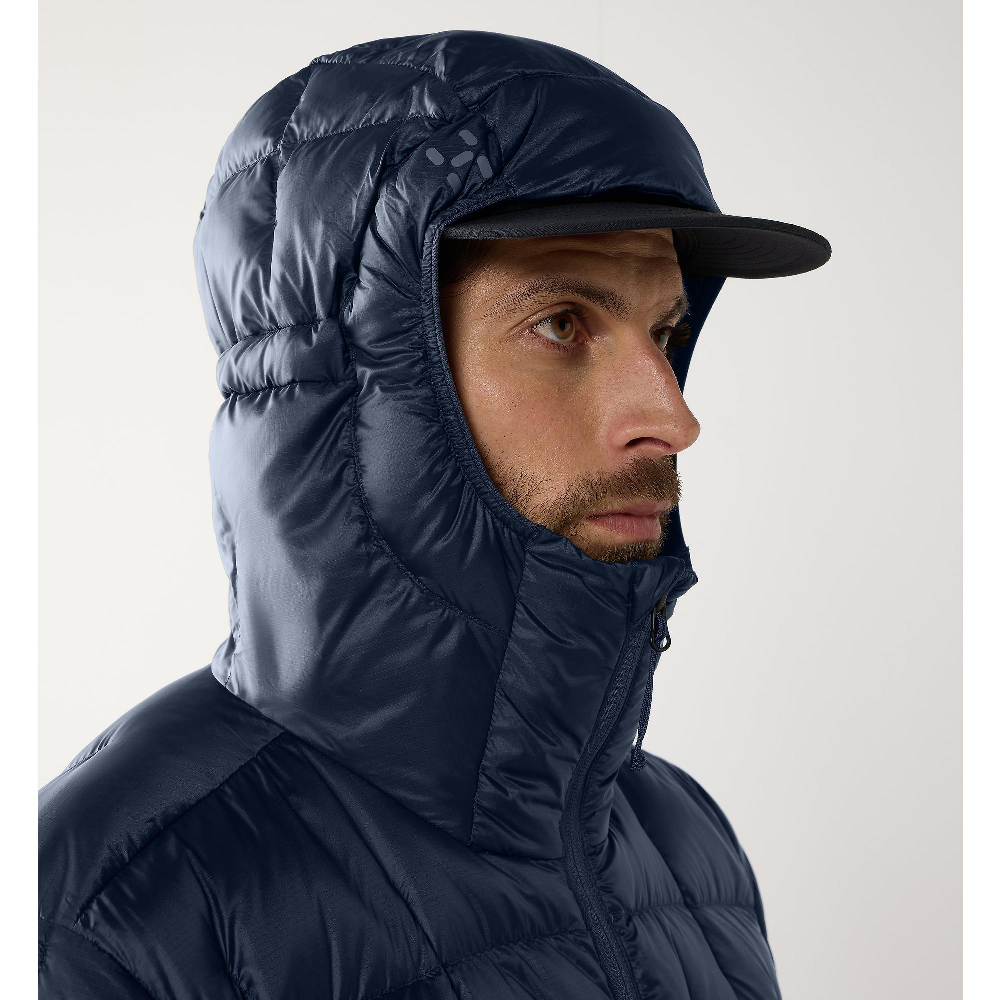 Product image 10 of 10 of Haglöfs Men's Hede Down Hood Jacket - Tarn Blue