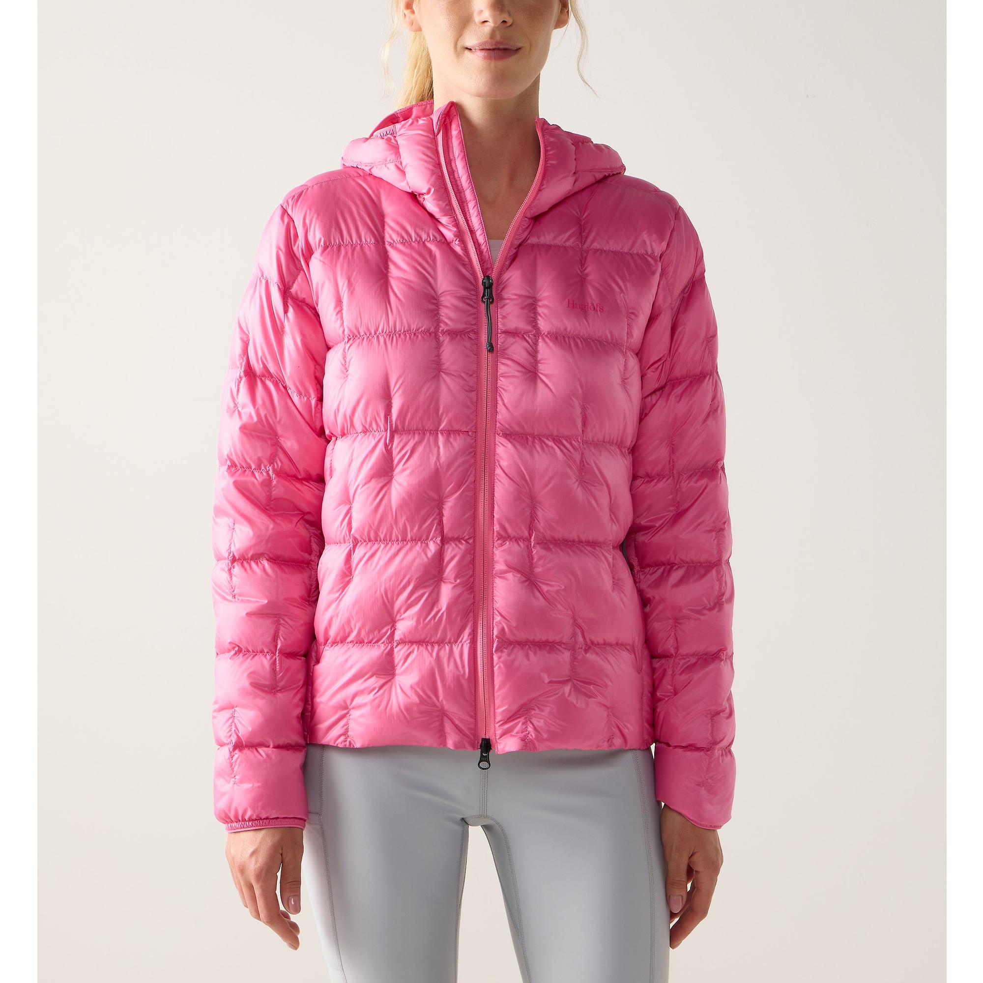 Product image 2 of 11 of Haglöfs Women's Hede Down Hood Jacket - Lantana Pink