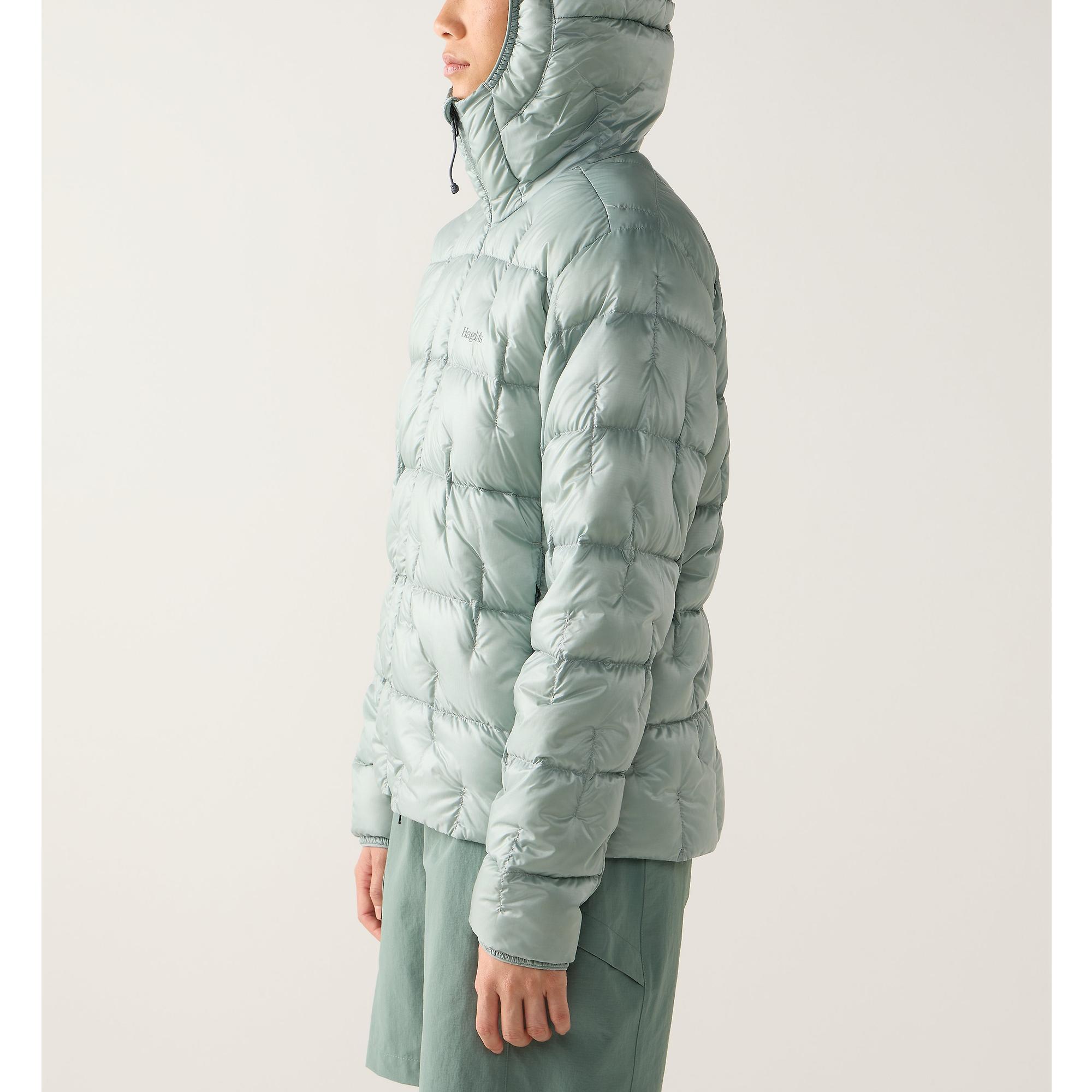 Product image 4 of 11 of Haglöfs Women's Hede Down Hood Jacket - Dew Green