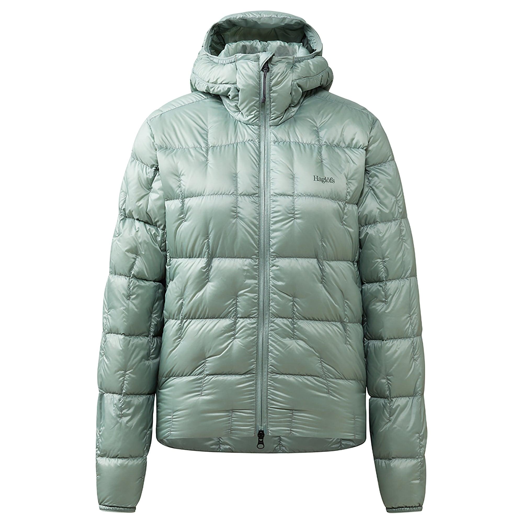 Product image 1 of 11 of Haglöfs Women's Hede Down Hood Jacket - Dew Green