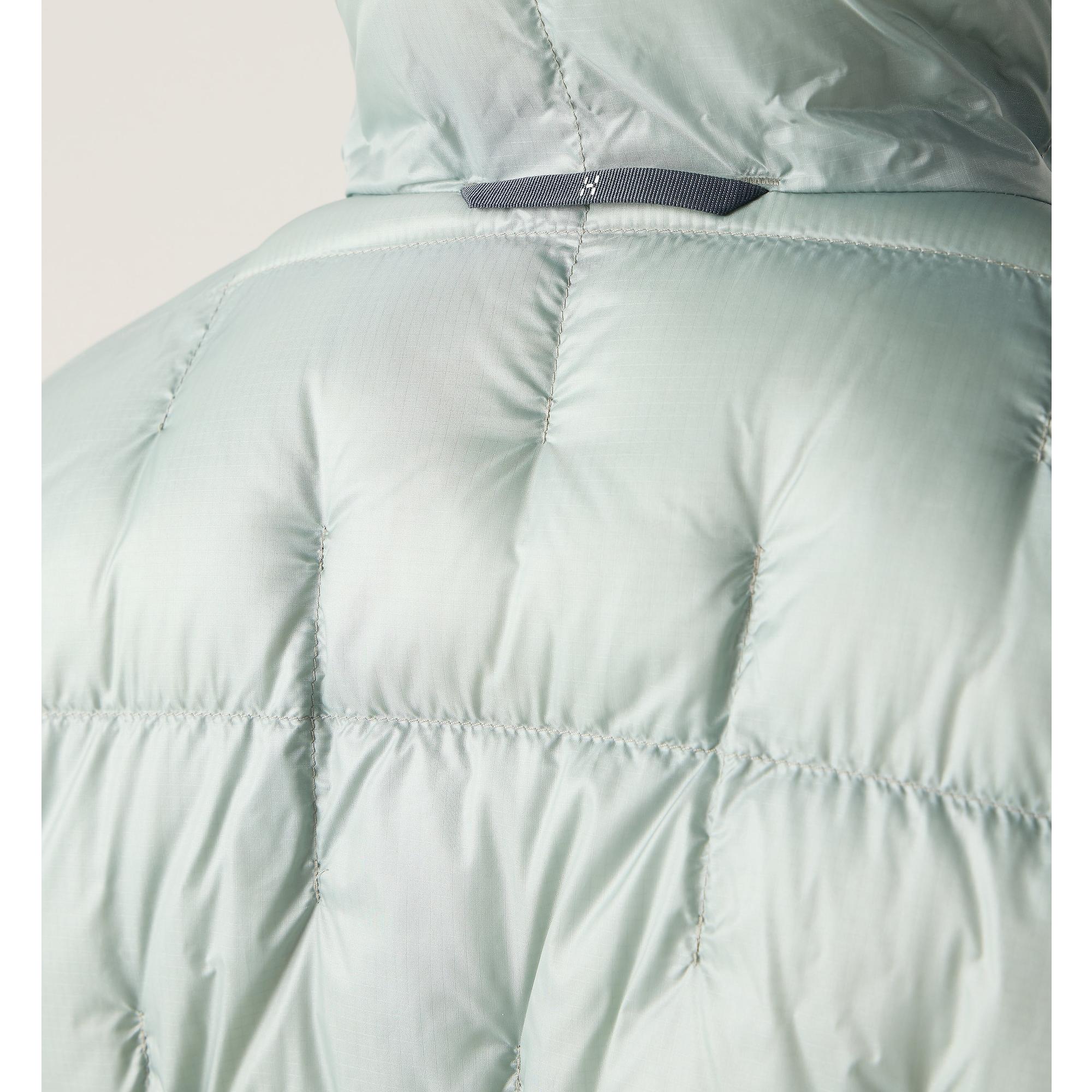 Product image 10 of 11 of Haglöfs Women's Hede Down Hood Jacket - Dew Green