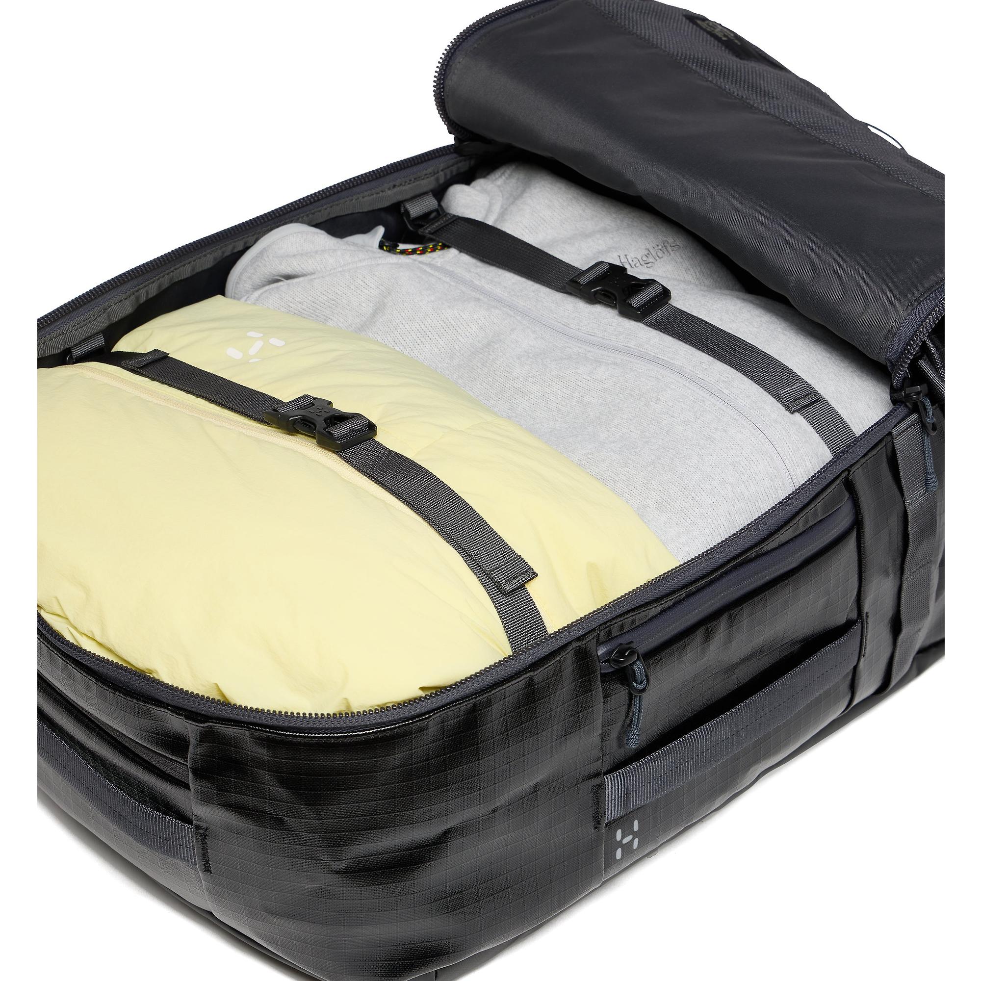 Product image 14 of 17 of Haglöfs Magma 42L Duffel Bag - True black/Magnetite