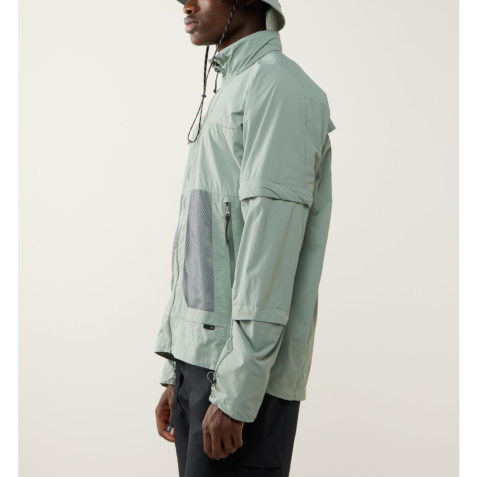 Product image 4 of 11 of Haglöfs Men's Solis Zip Off Jacket - Dew Green