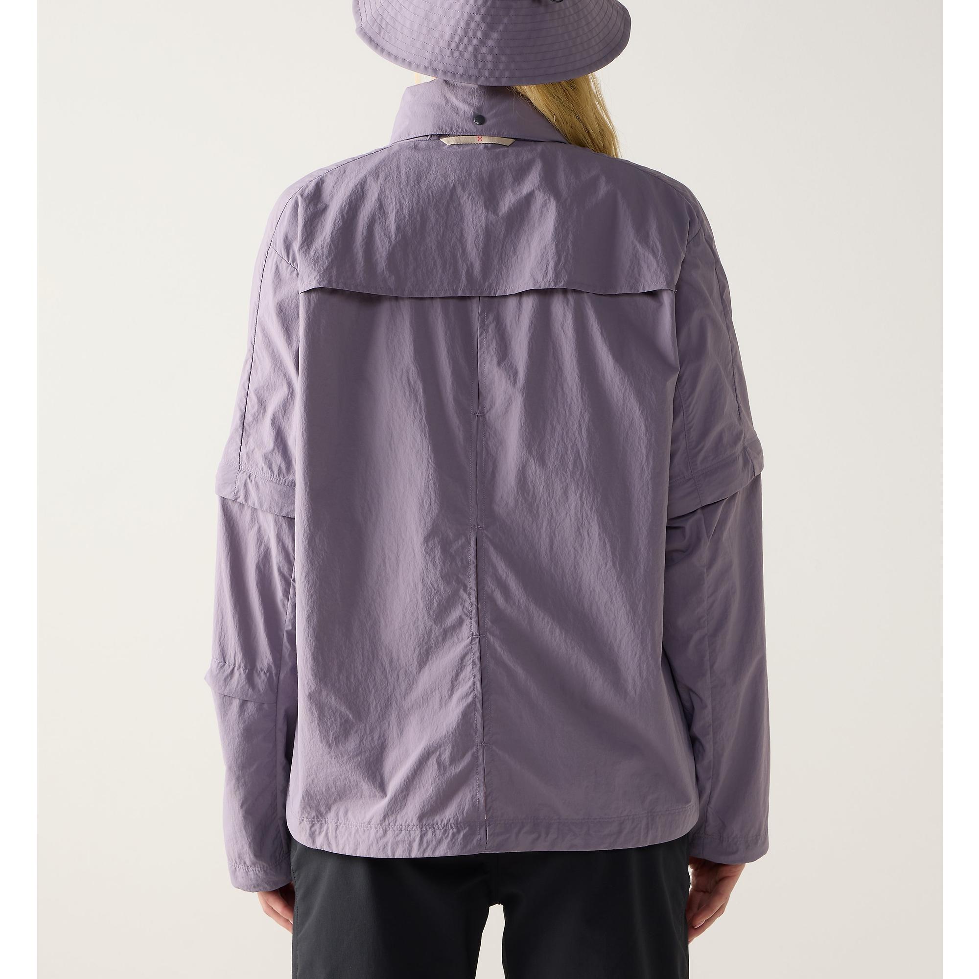 Product image 2 of 11 of Haglöfs Women's Solis Zip Off Jacket - Purple Fog