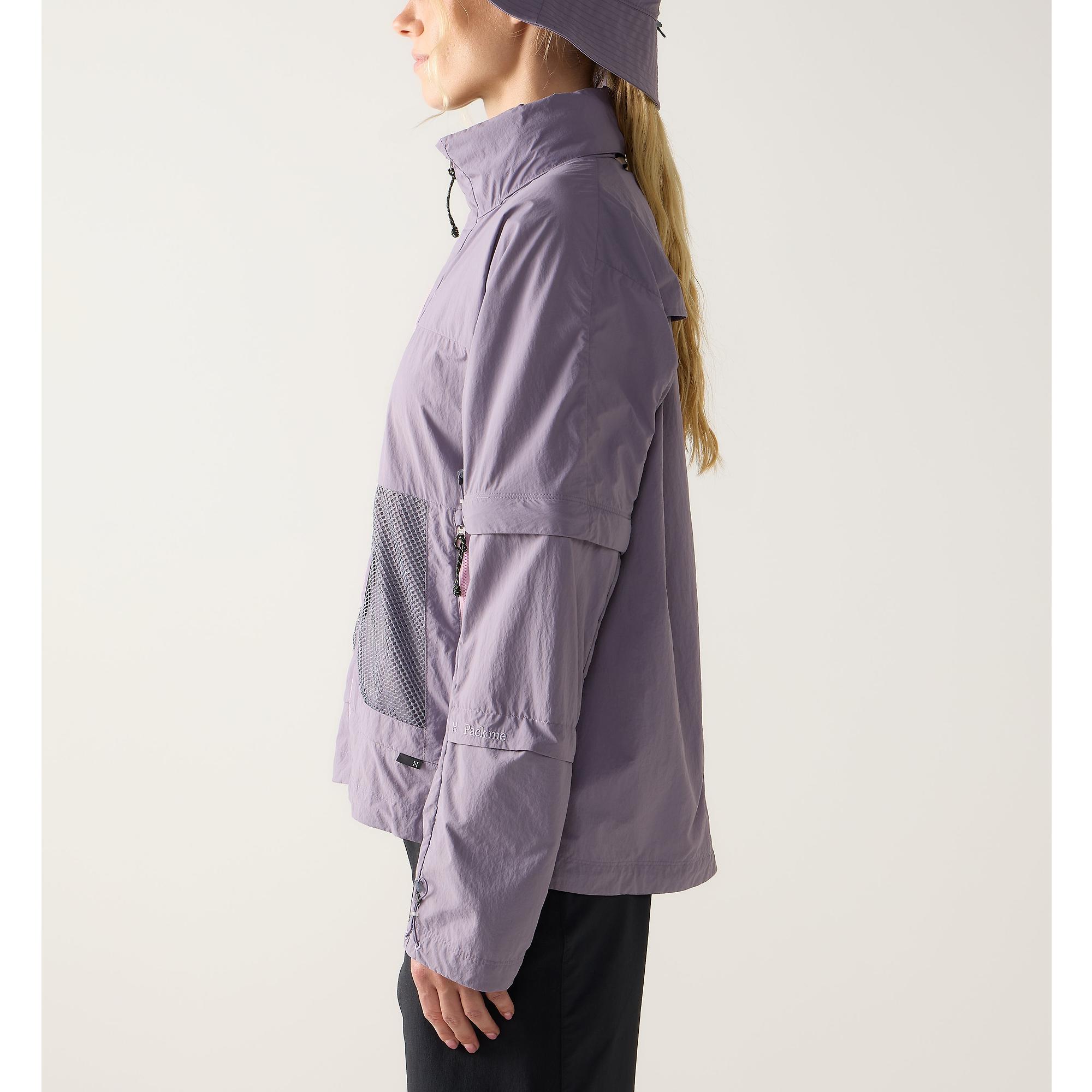 Product image 4 of 11 of Haglöfs Women's Solis Zip Off Jacket - Purple Fog