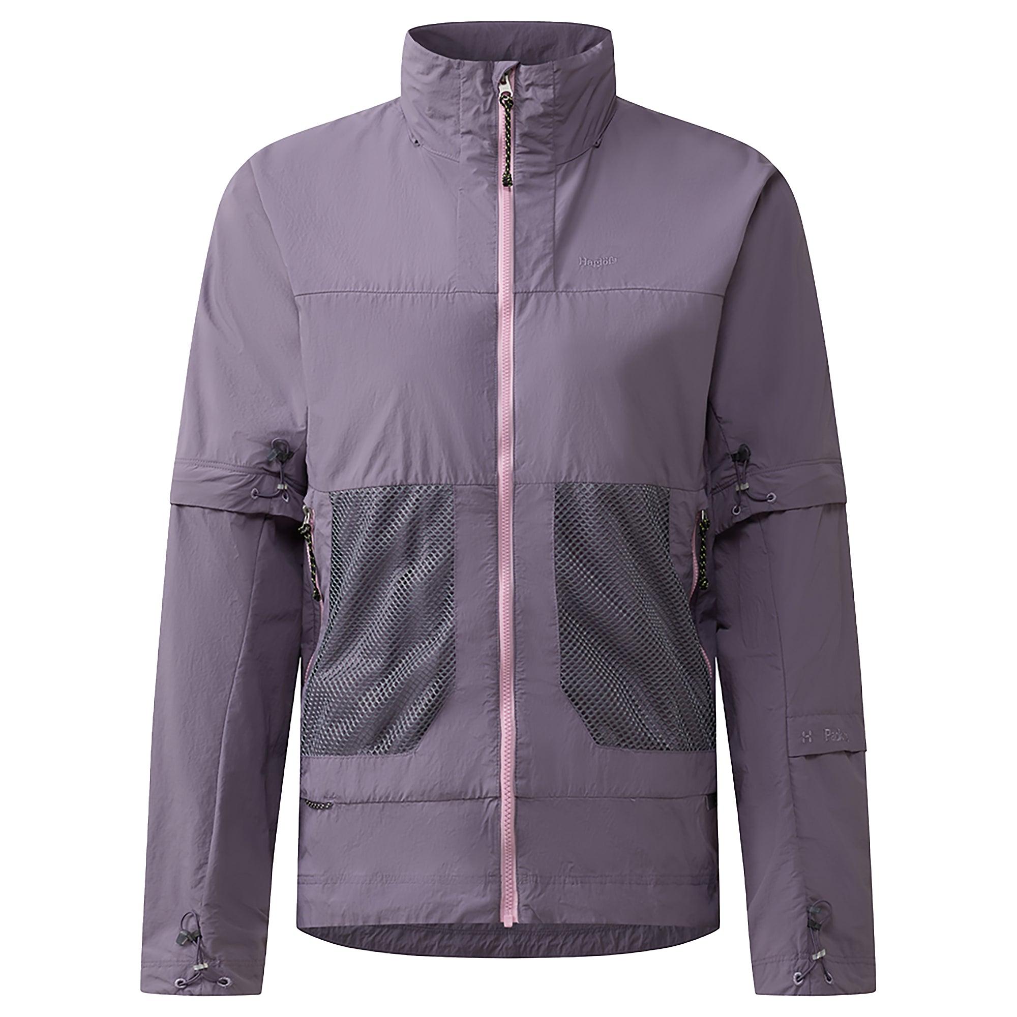 Product image 1 of 11 of Haglöfs Women's Solis Zip Off Jacket - Purple Fog