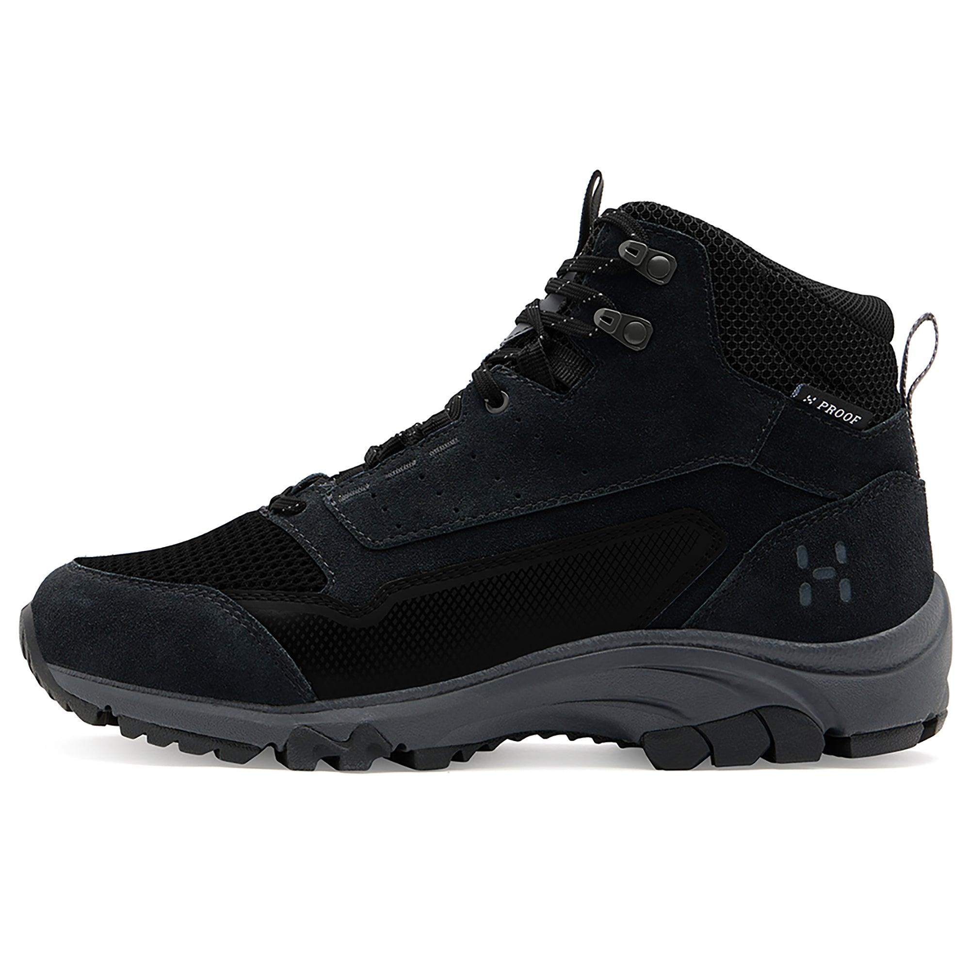 Product image 1 of 6 of Haglöfs Men's Rosson Proof Mid Waterproof Shoes - True Black/Magnetite