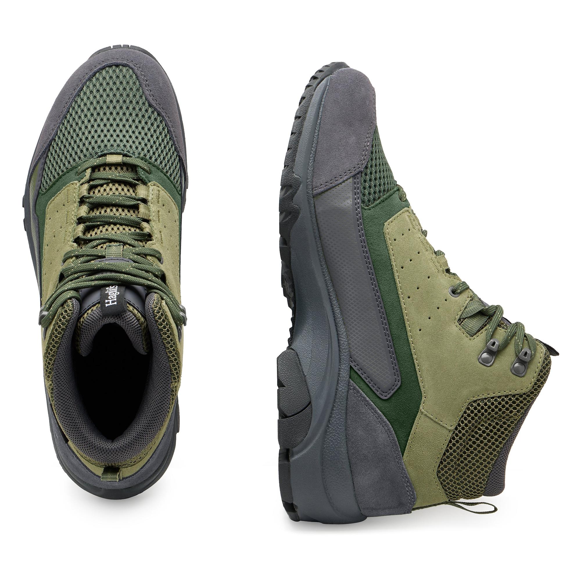 Product image 6 of 6 of Haglöfs Men's Rosson Proof Mid Waterproof Shoes - Magnetite/Olive Green