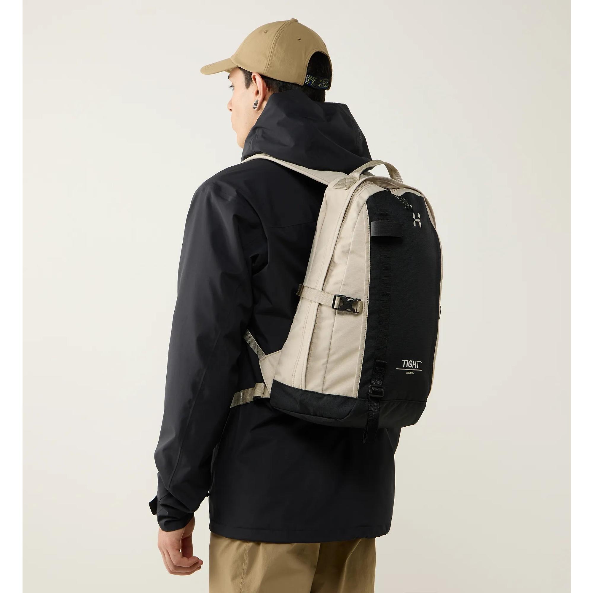 Product image 3 of 7 of Haglöfs Tight Medium Backpack - True Black/Chalk Beige