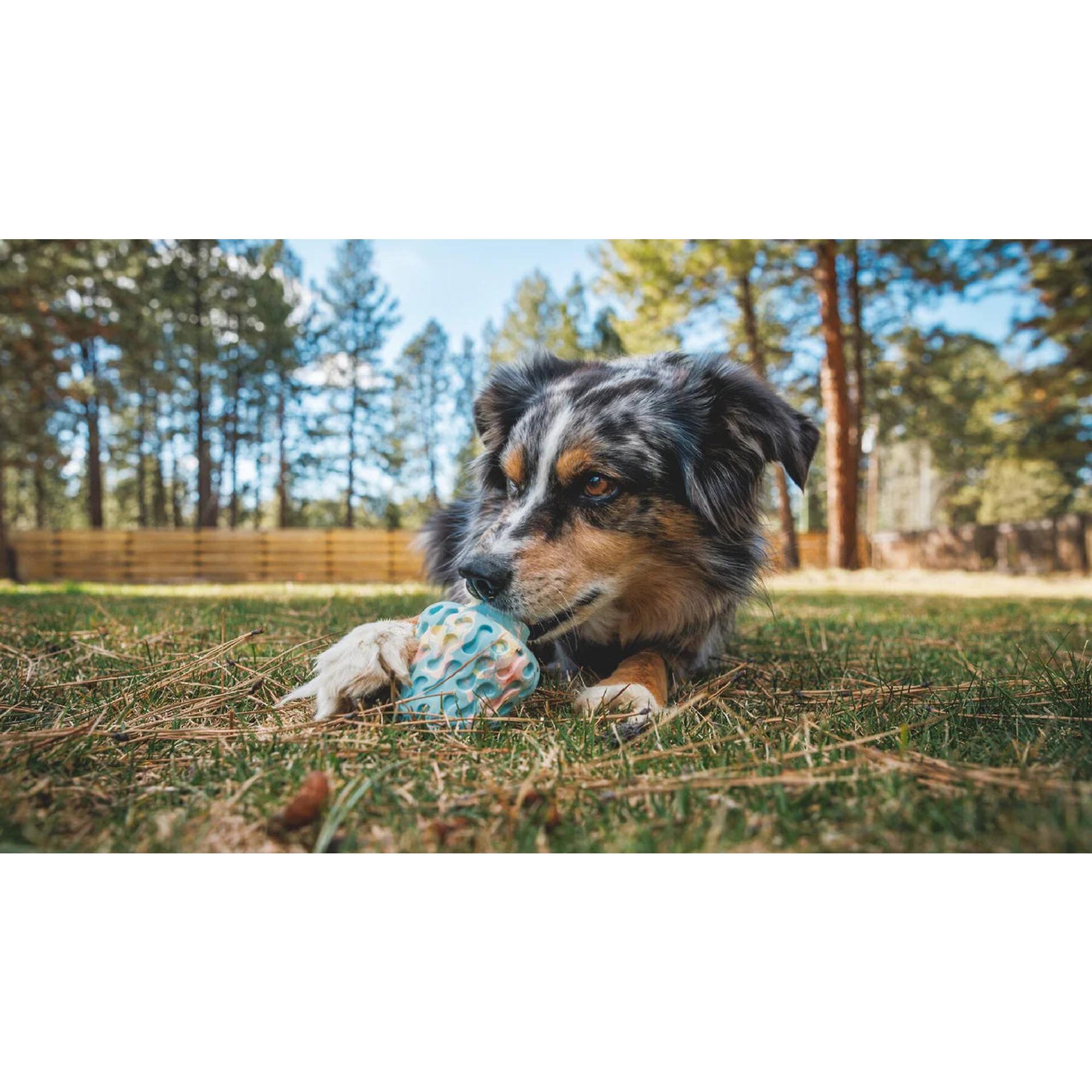 Product image 4 of 5 of RUFFWEAR Morel Dog Toy - Grey Sky