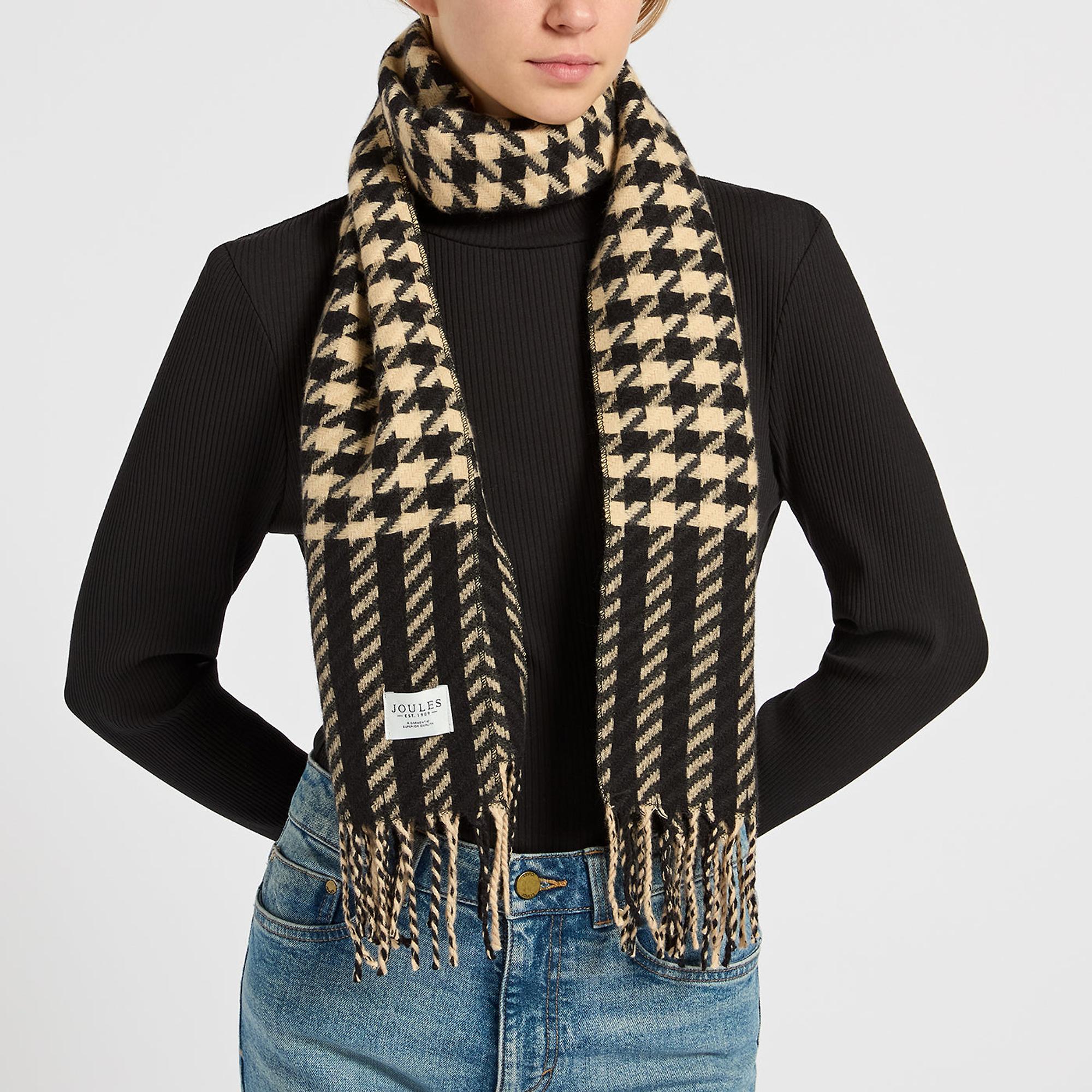 Product image 2 of 4 of Joules Women's Langtree Scarf - Black/Tan