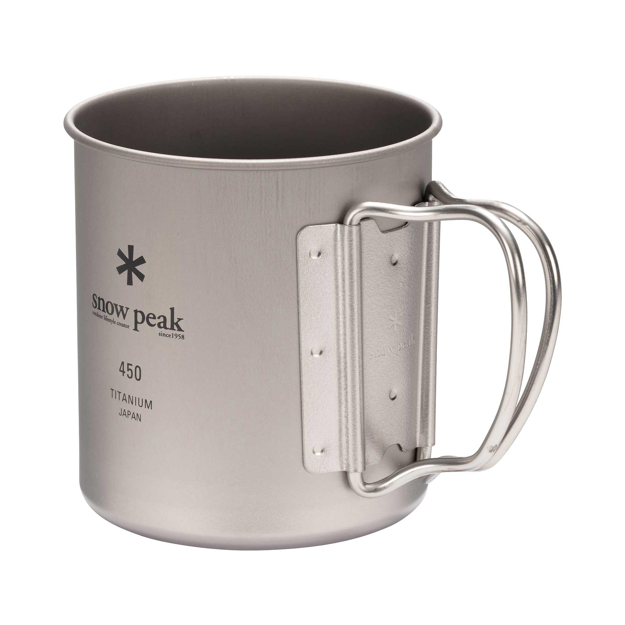 Product image 2 of 7 of Snow Peak Titanium Single Wall 450 Mug