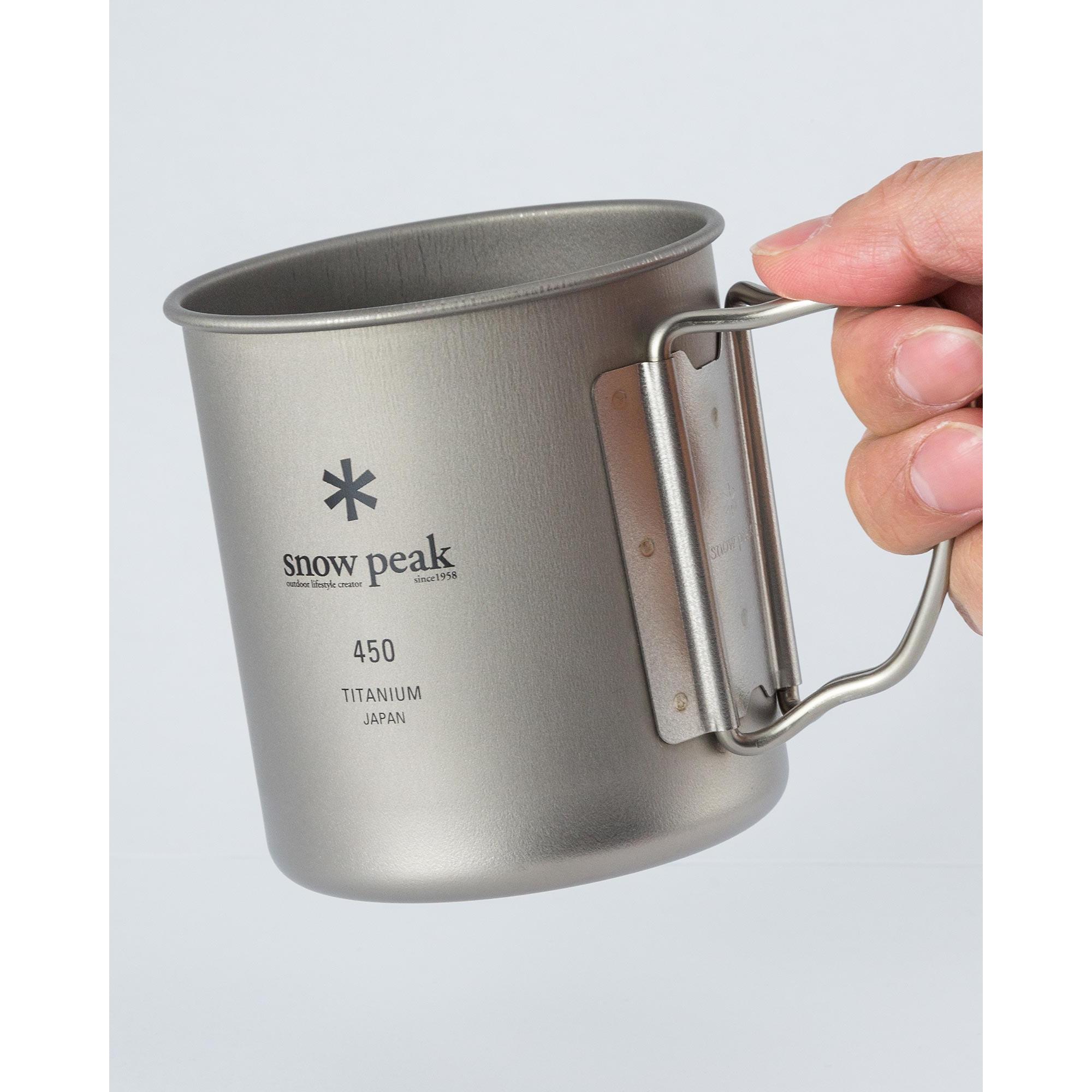 Product image 6 of 7 of Snow Peak Titanium Single Wall 450 Mug