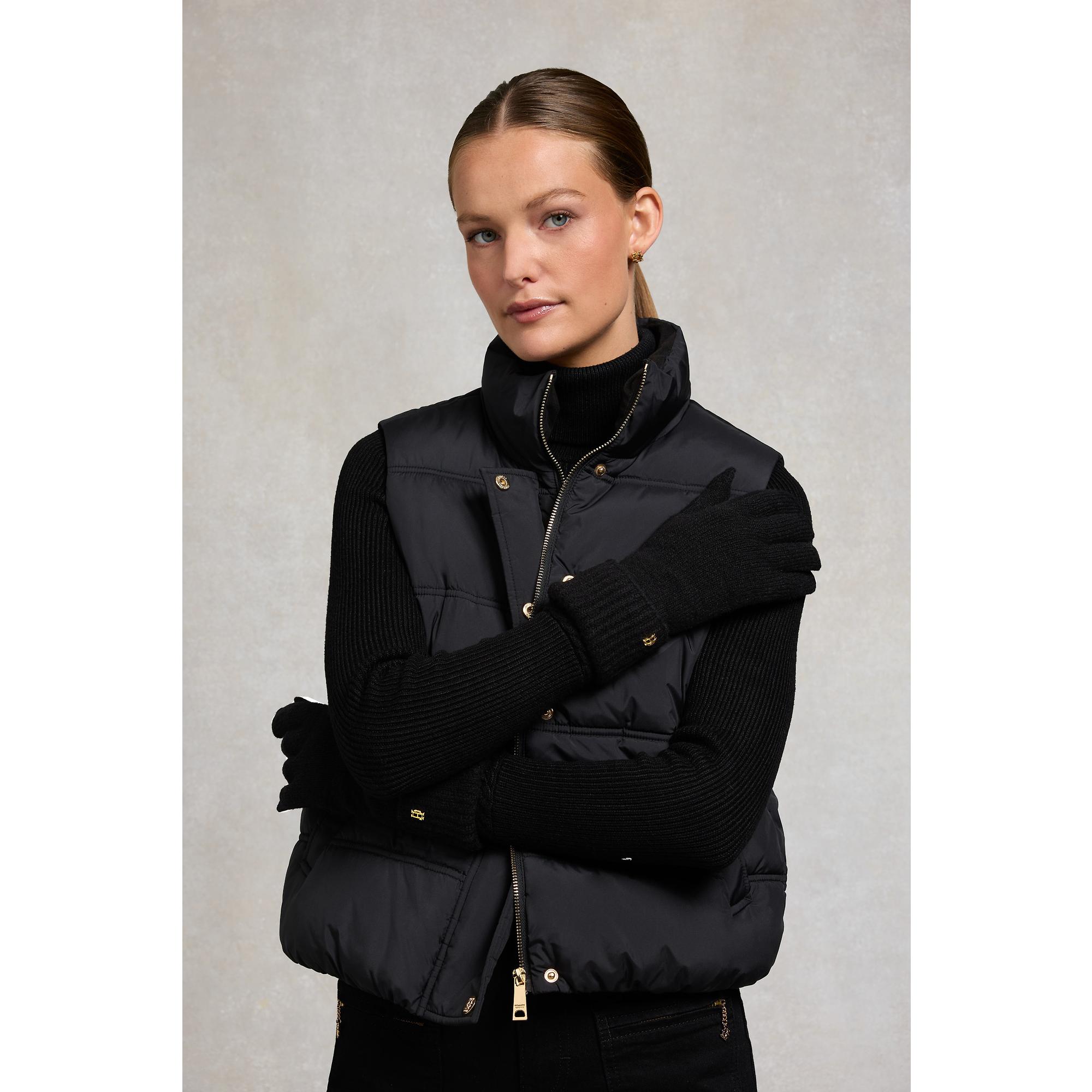 Product image 2 of 5 of Holland Cooper Women's Classic Logo Gloves - Black