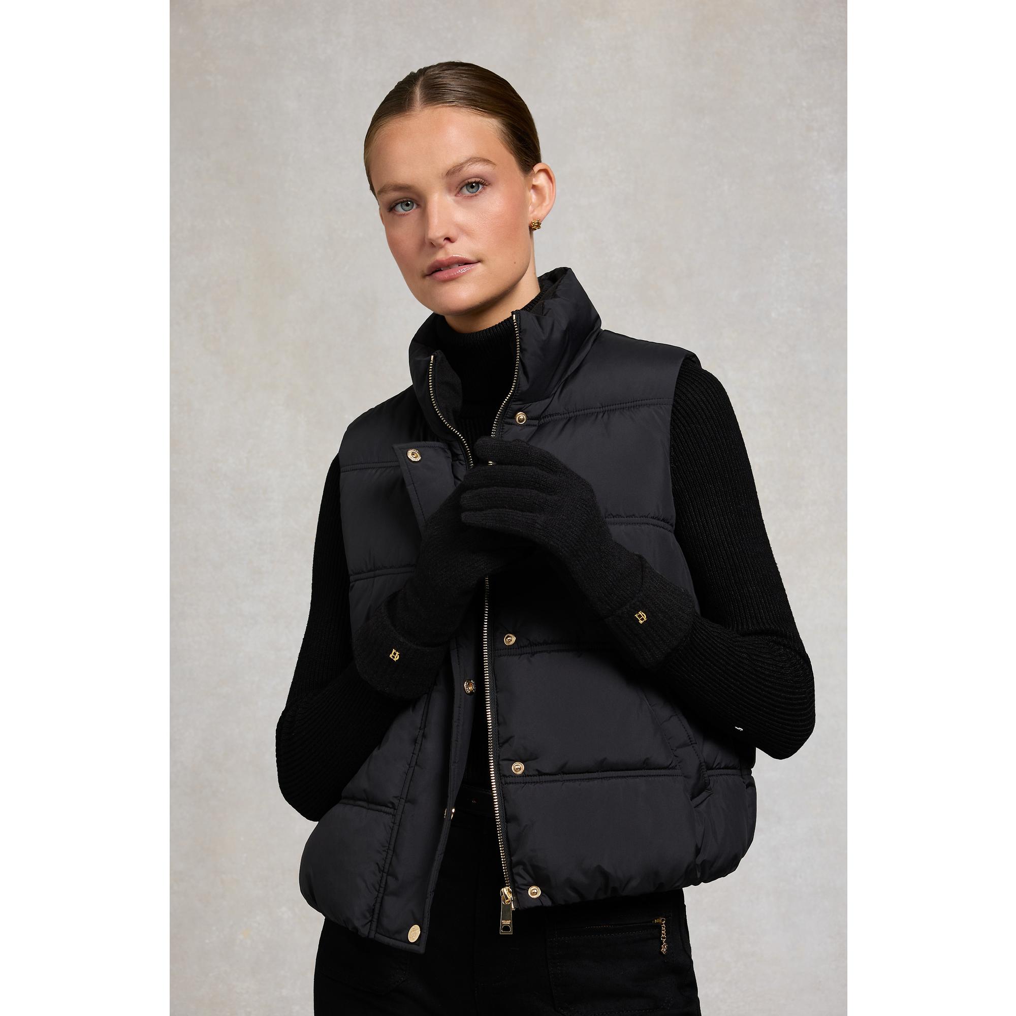 Product image 3 of 5 of Holland Cooper Women's Classic Logo Gloves - Black