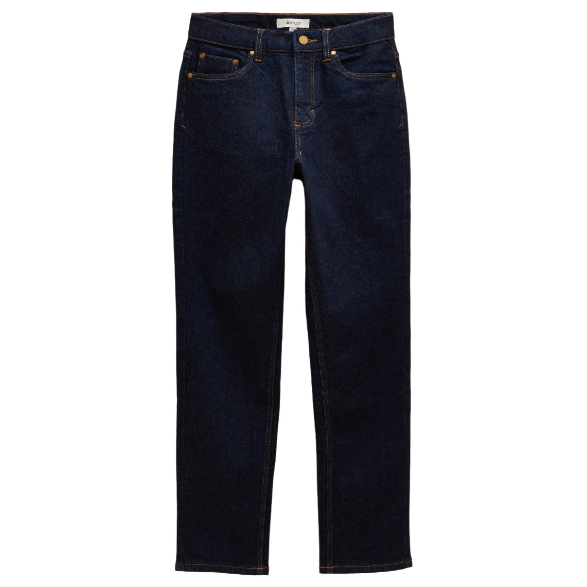 Product image 1 of 9 of Joules Women's Slim Straight Mid Rise Jeans - Rinse Wash