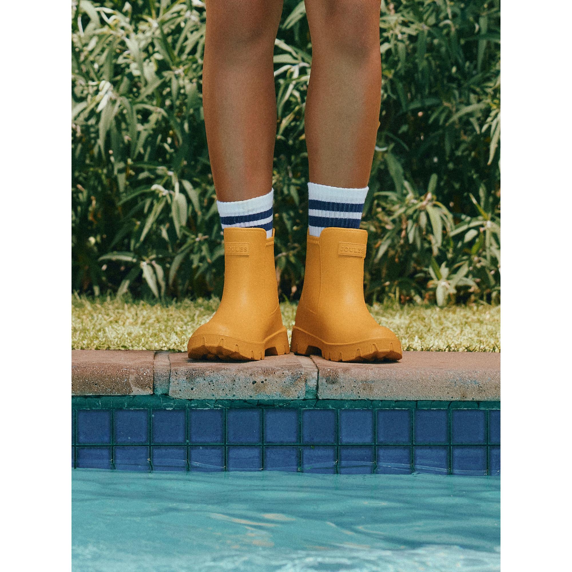 Product image 6 of 8 of Joules Women's Raindance Lightweight EVA Ankle Wellies - Yellow