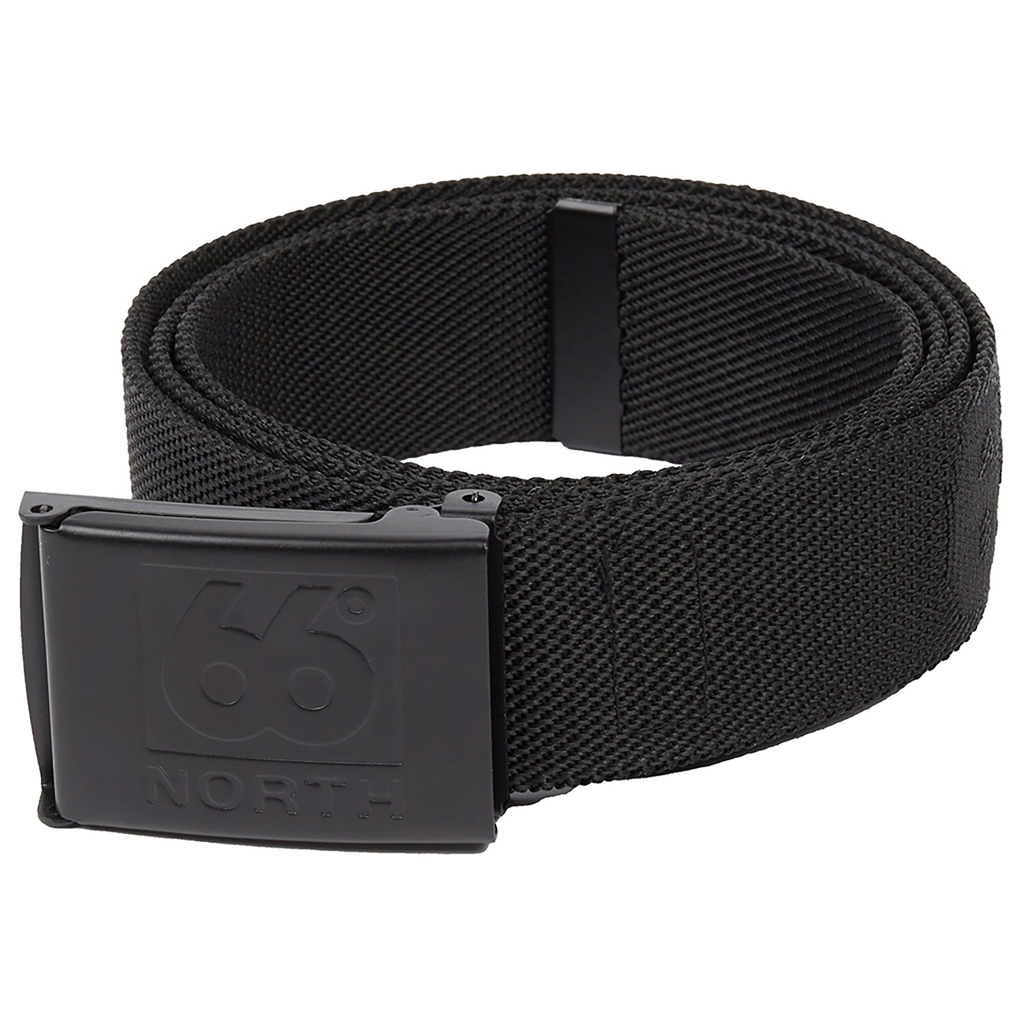 Product image 1 of 2 of 66°North Esja Canvas Webbing Belt - Black